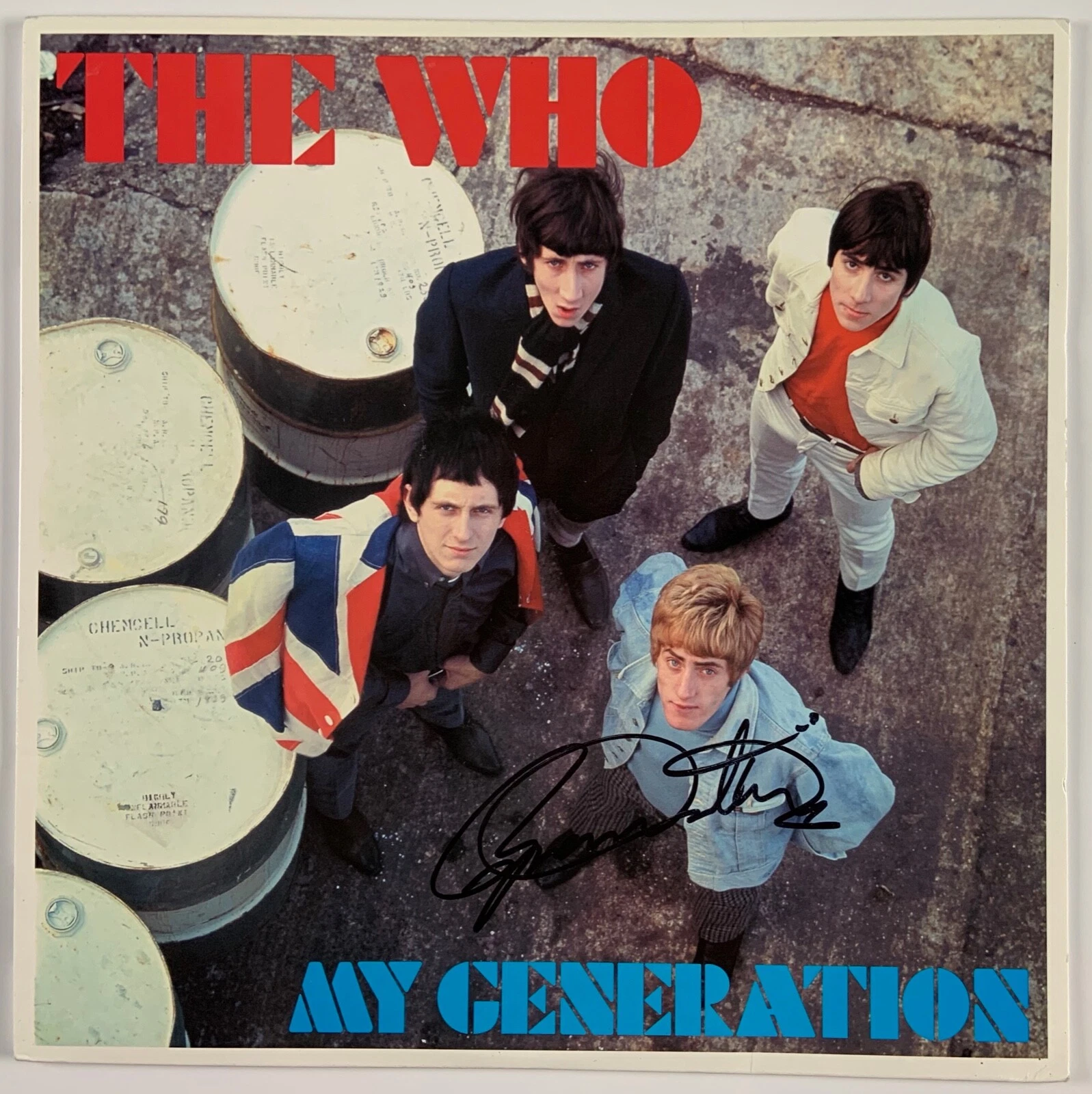 Roger Daltrey The Who Signed JSA Autograph Signed Album My Generations Record
