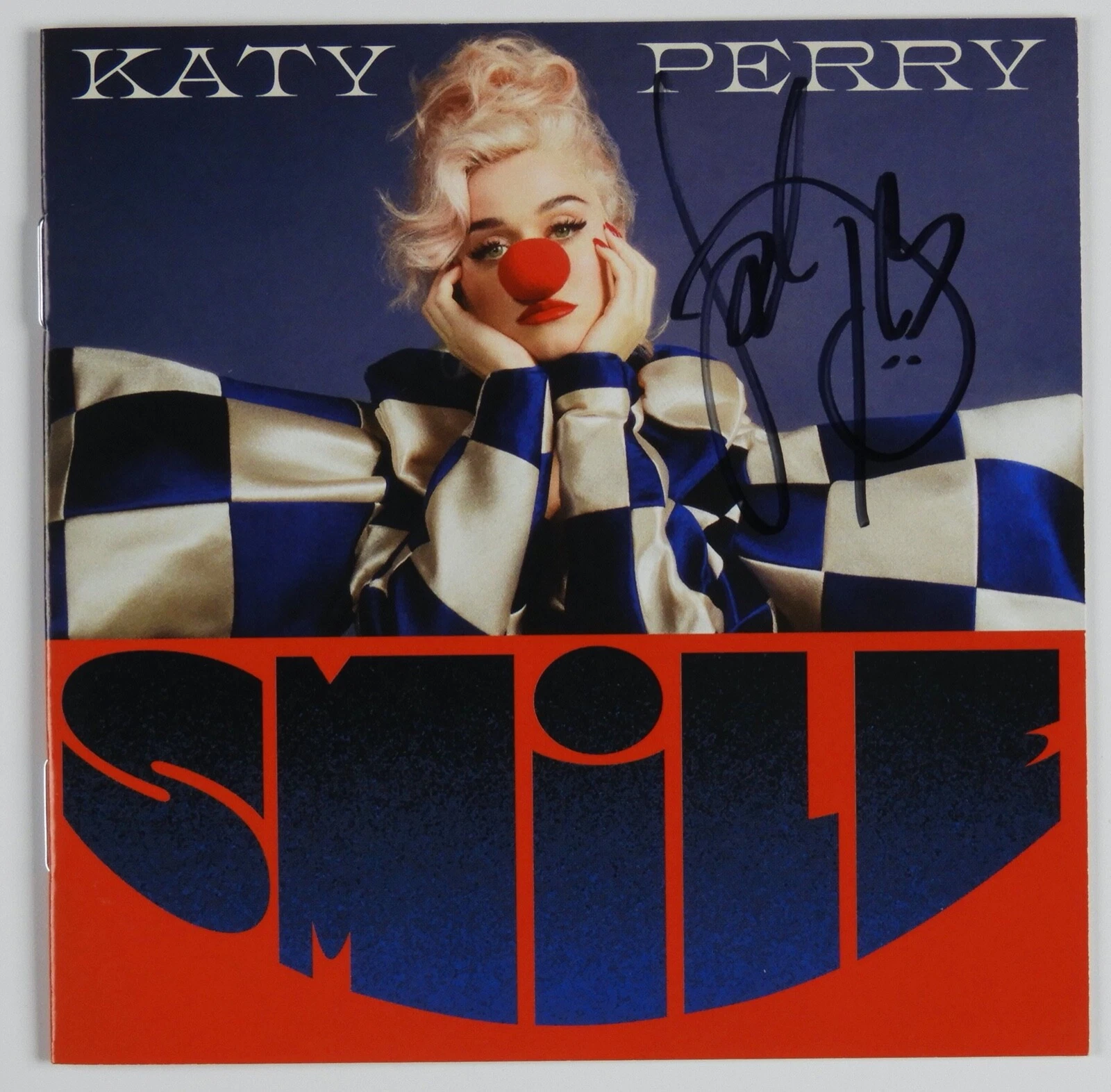 Katy Perry JSA Signed Autograph CD Booklet Smile Includes CD
