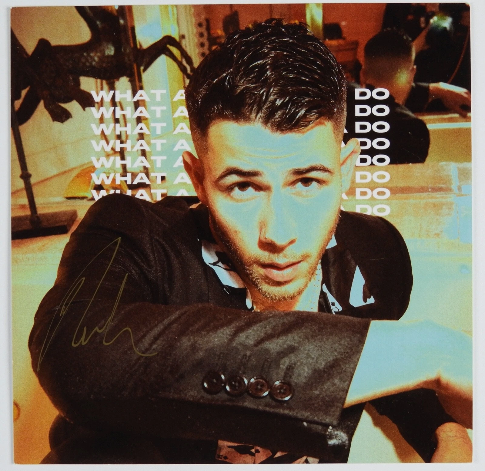 Nick Jonas Brothers JSA Signed Autograph 45 7