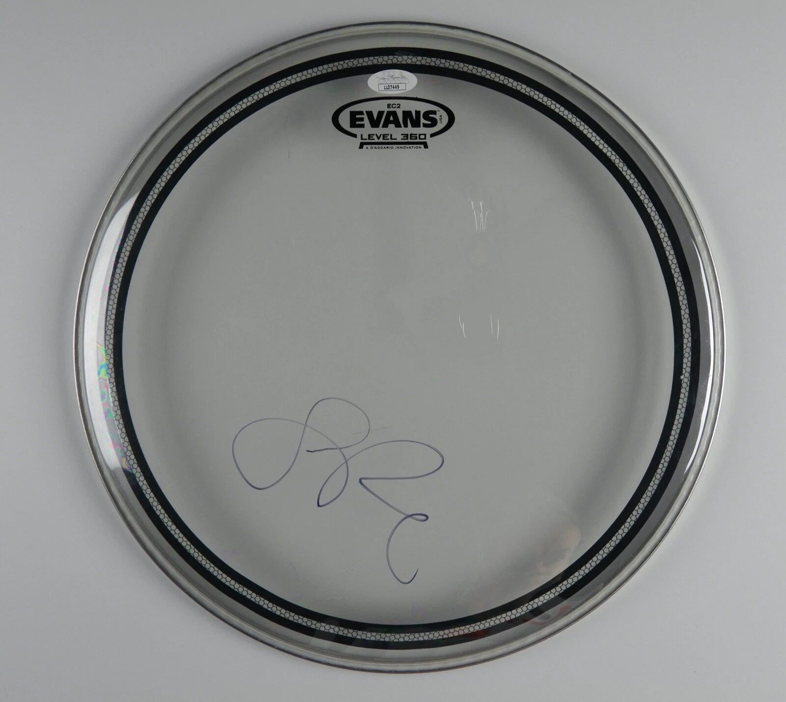 Leon Russell Autograph Signed Drum Head JSA COA 12