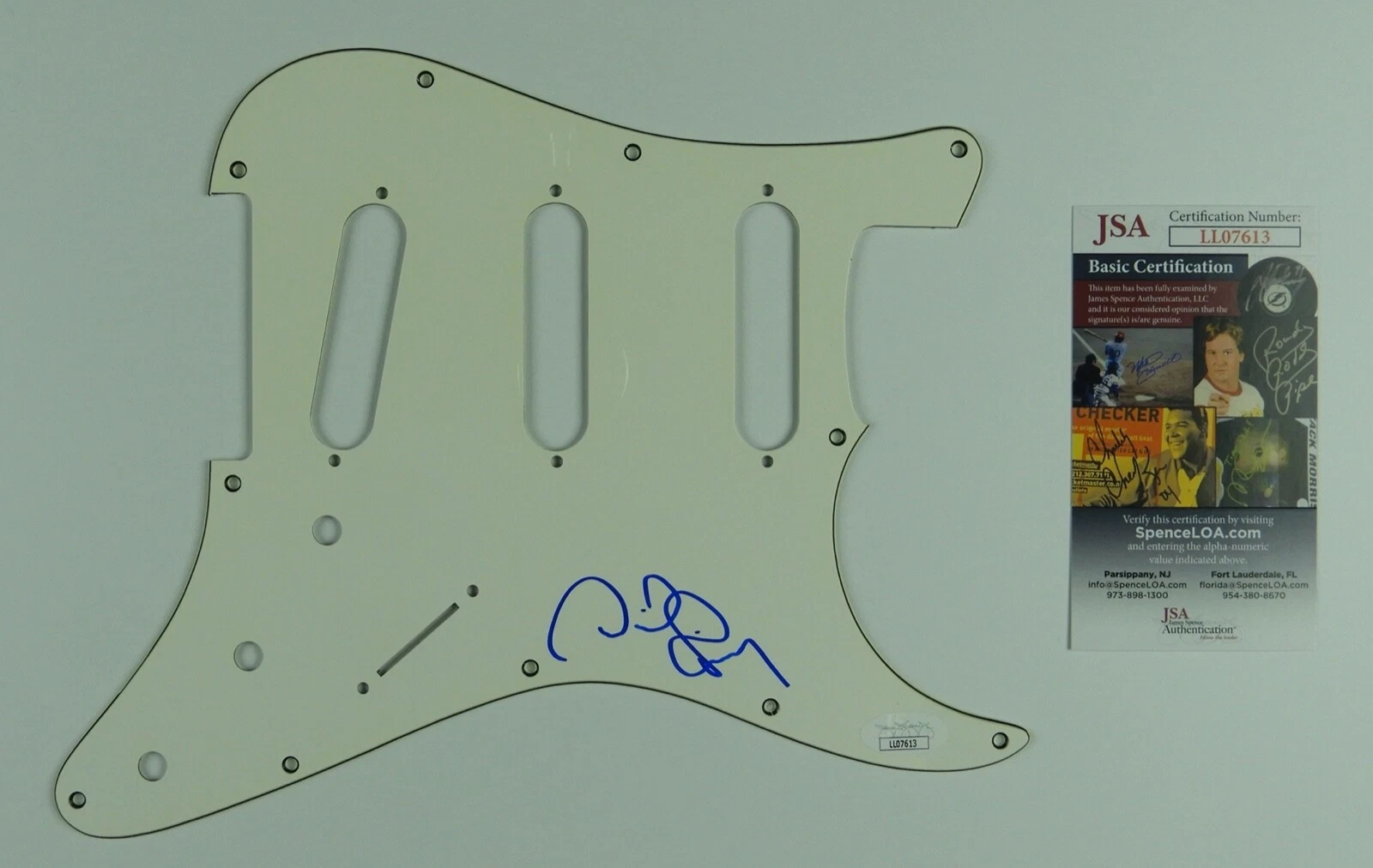 Dave Pirner Soul Asylum JSA Autograph Signed Guitar Guard Strat Kickplate
