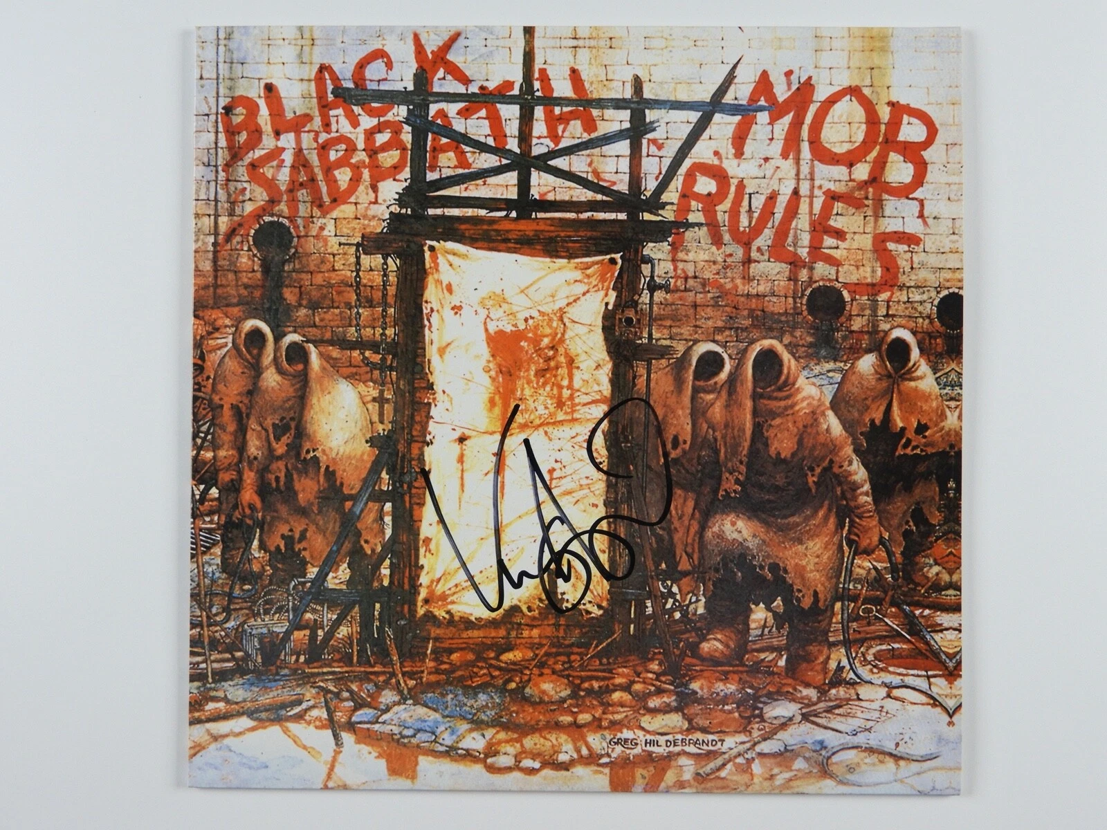 Black Sabbath Vinny Appice JSA Signed Autograph Album Vinyl Record
