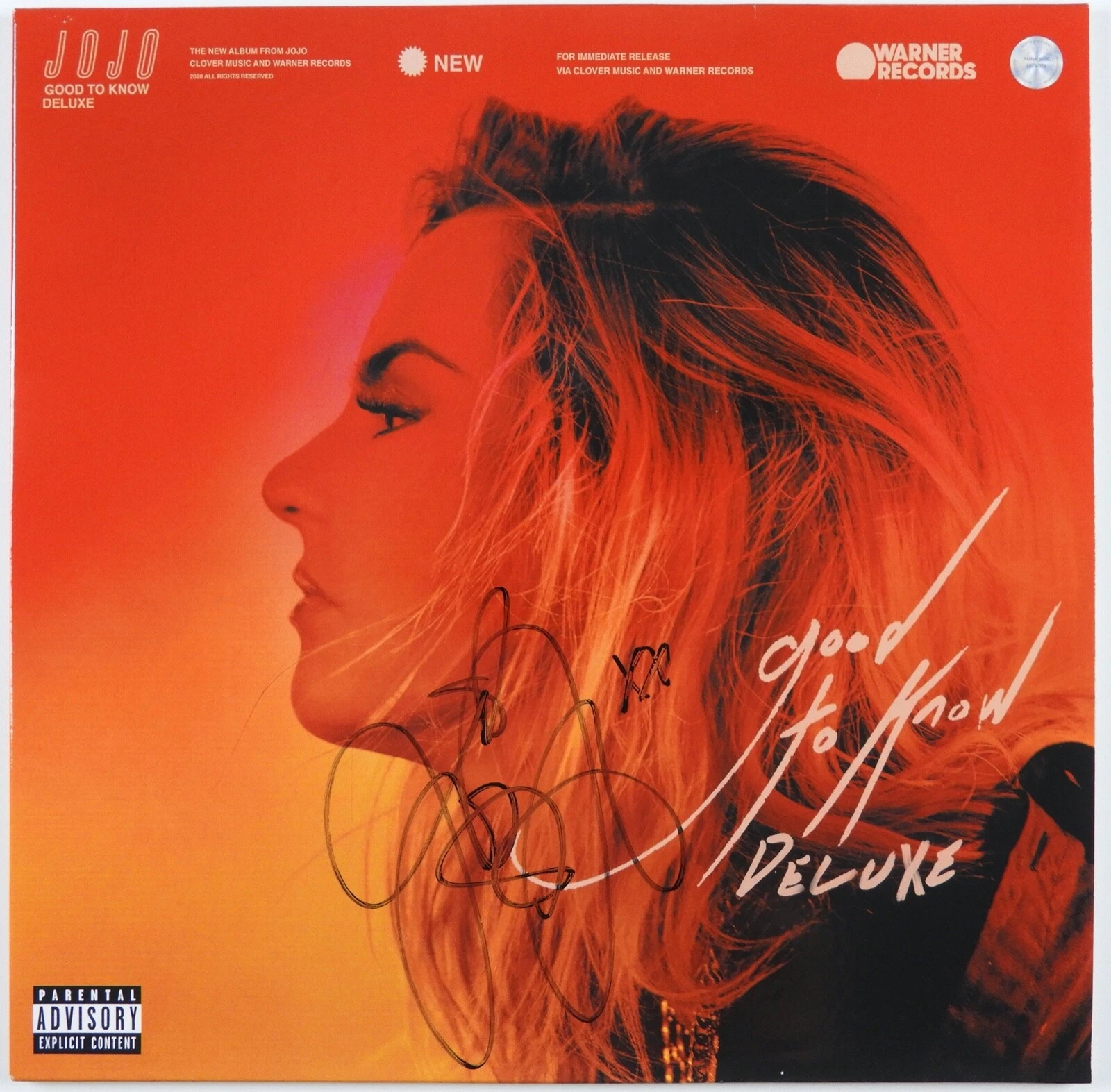 JoJo JSA Signed Autograph Album Record Jo Jo Good To Know
