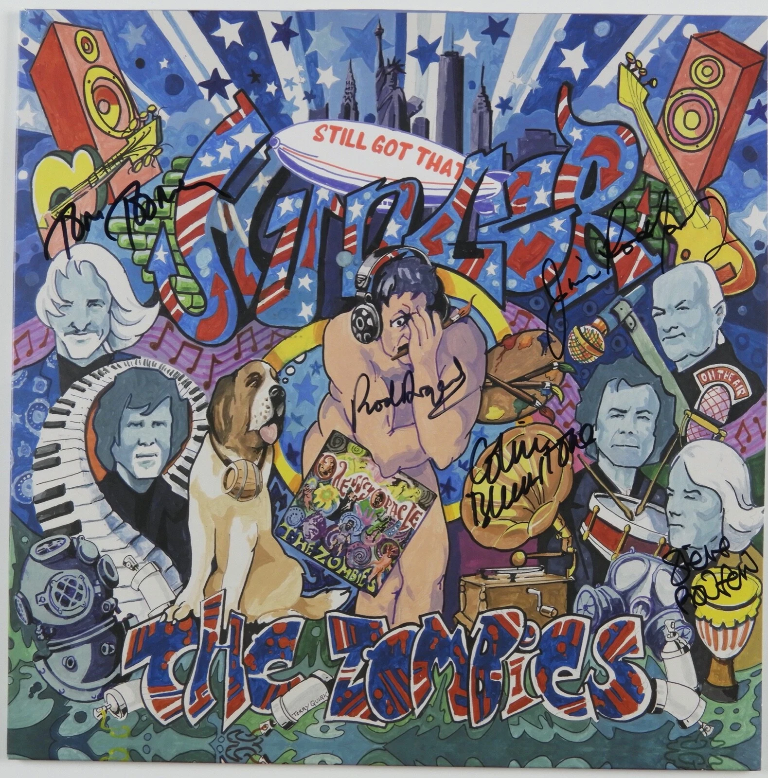 The Zombies JSA Signed Autograph Album Record LP Still Got That Hunger
