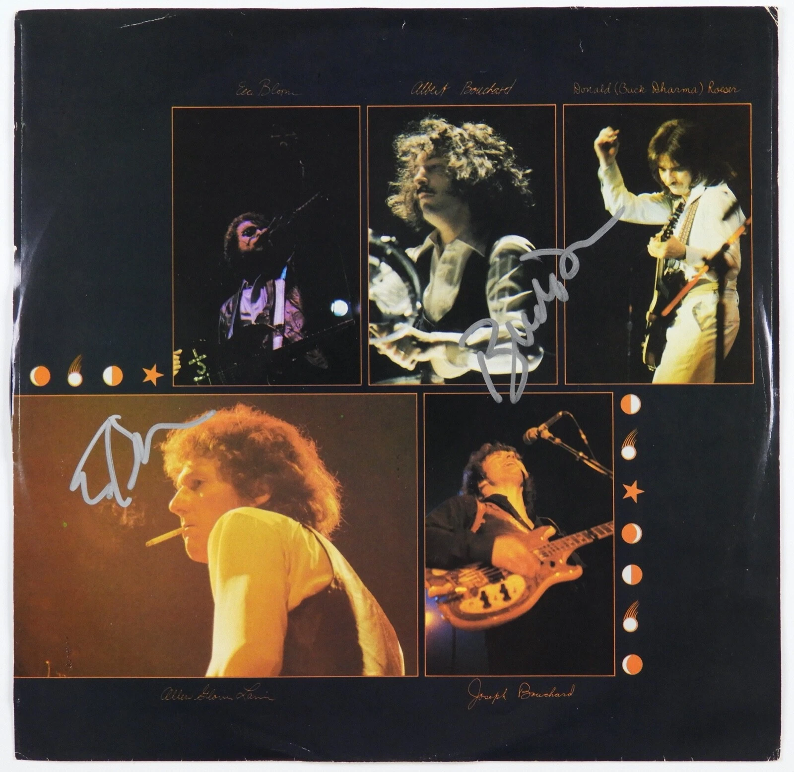 Blue Oyster Cult JSA Signed Autograph Album Record Sleeve
