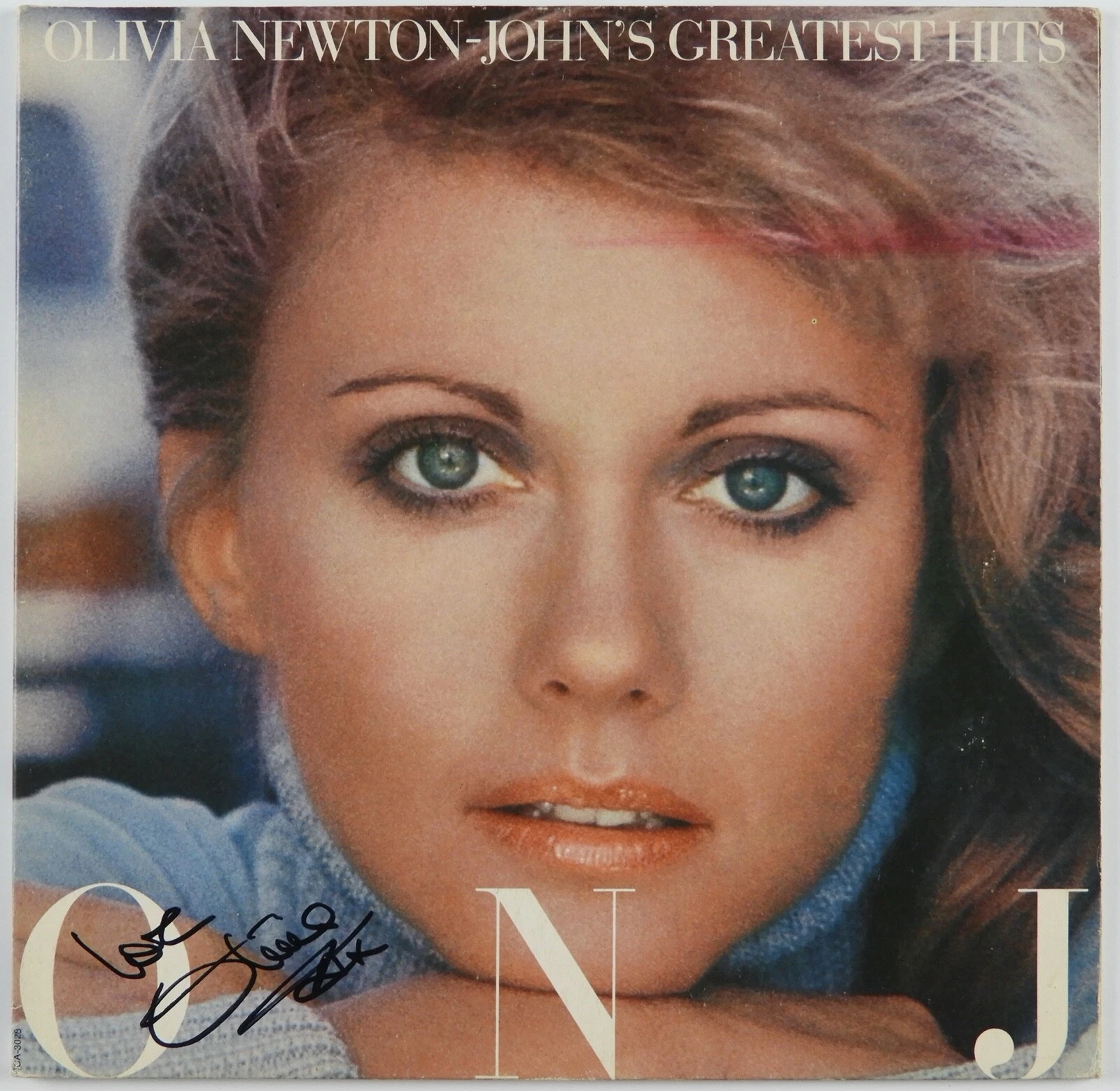 Olivia Newton-John JSA Signed Autograph Album Record LP Greatest Hits
