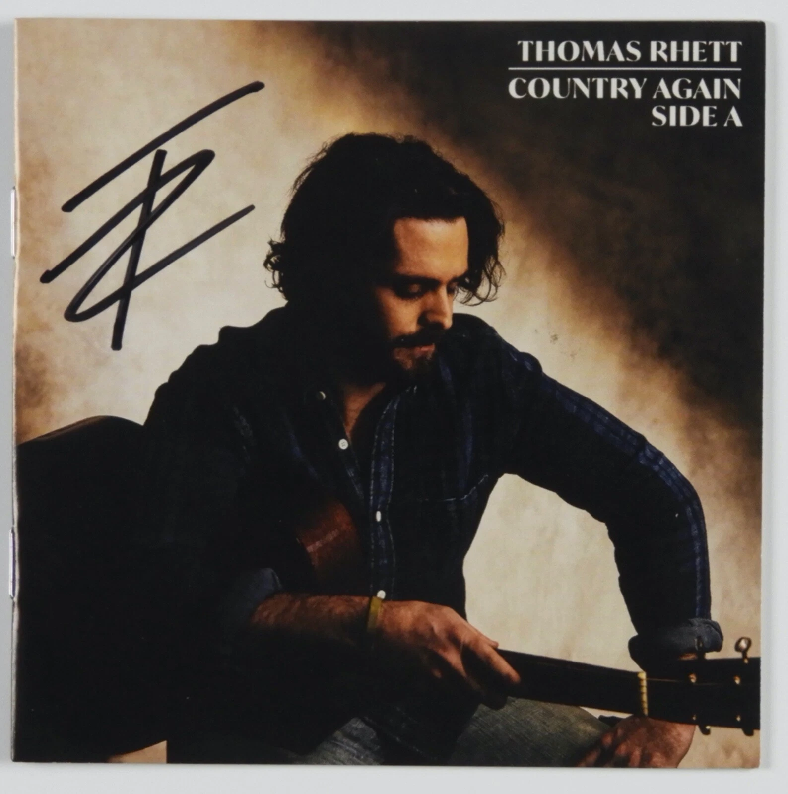 Thomas Rhett JSA Signed Autograph CD Country Again Side A
