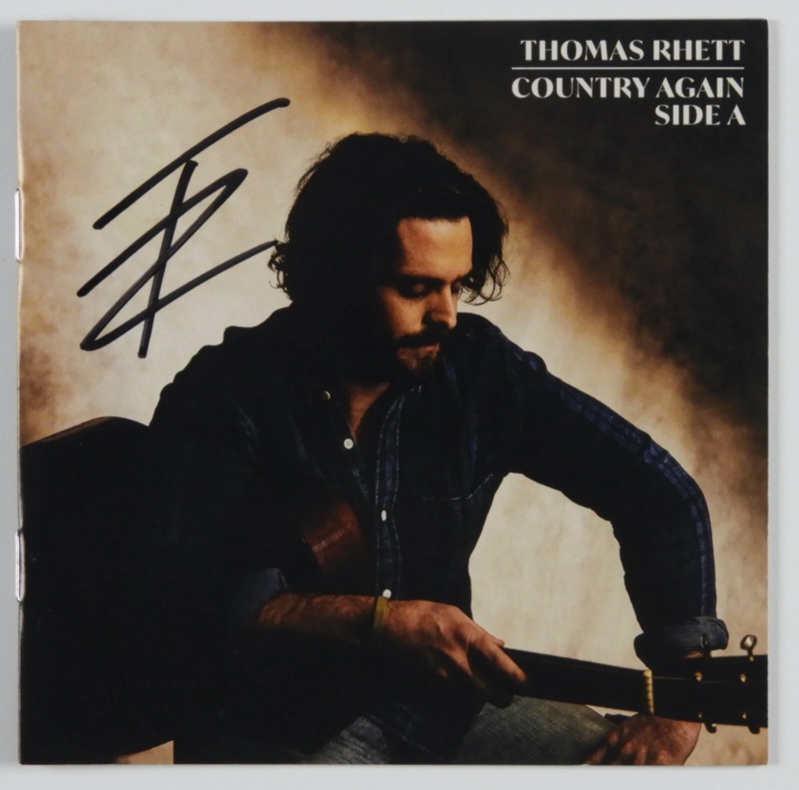 Thomas Rhett JSA Signed Autograph CD Country Again Side A
