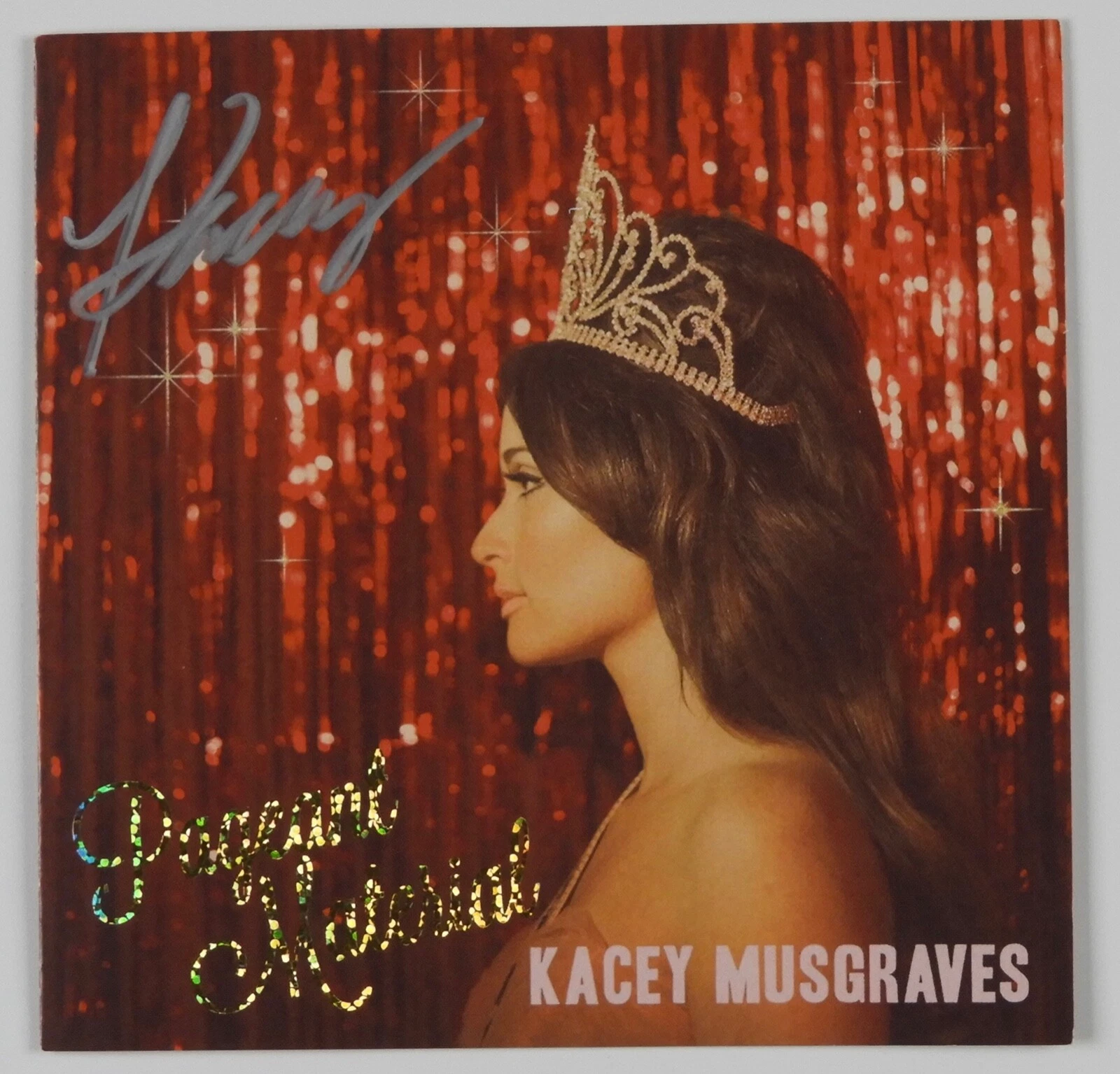 Kacey Musgraves Signed Autograph Pageant Material CD JSA
