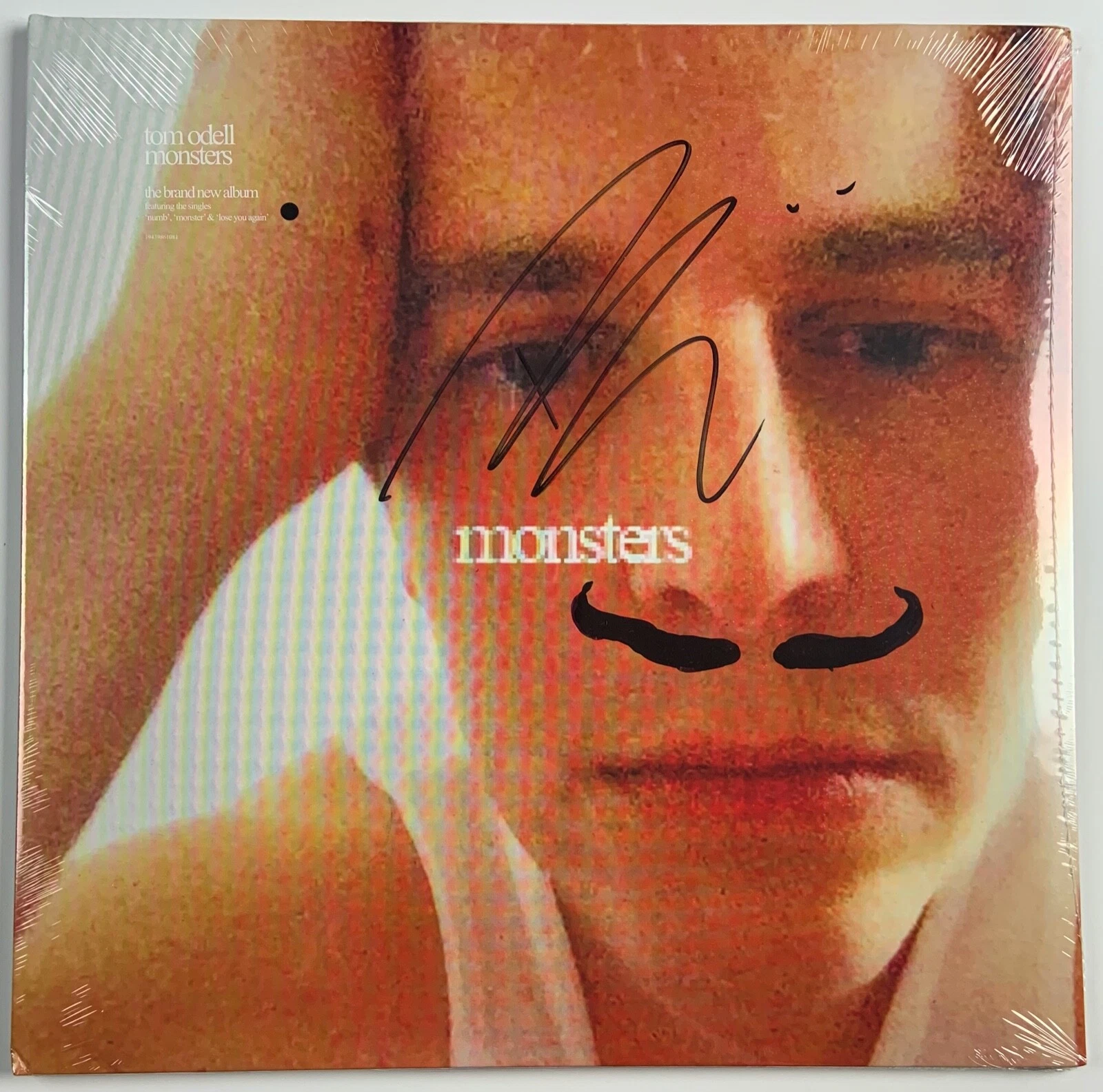 Tom Odell Signed Autograph Vinyl Monsters Still Sealed JSA or PSA
