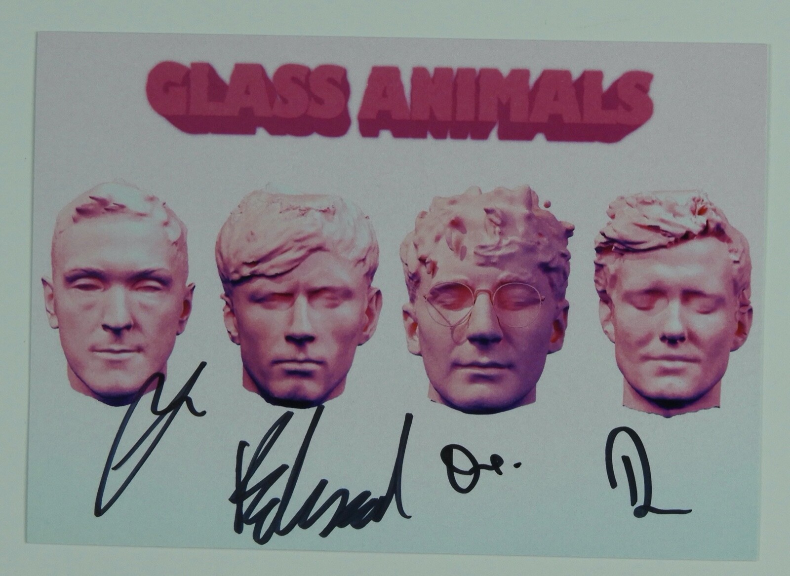 Glass Animals JSA Signed Autograph Dreamland Art Card Vinyl Fully Signed
