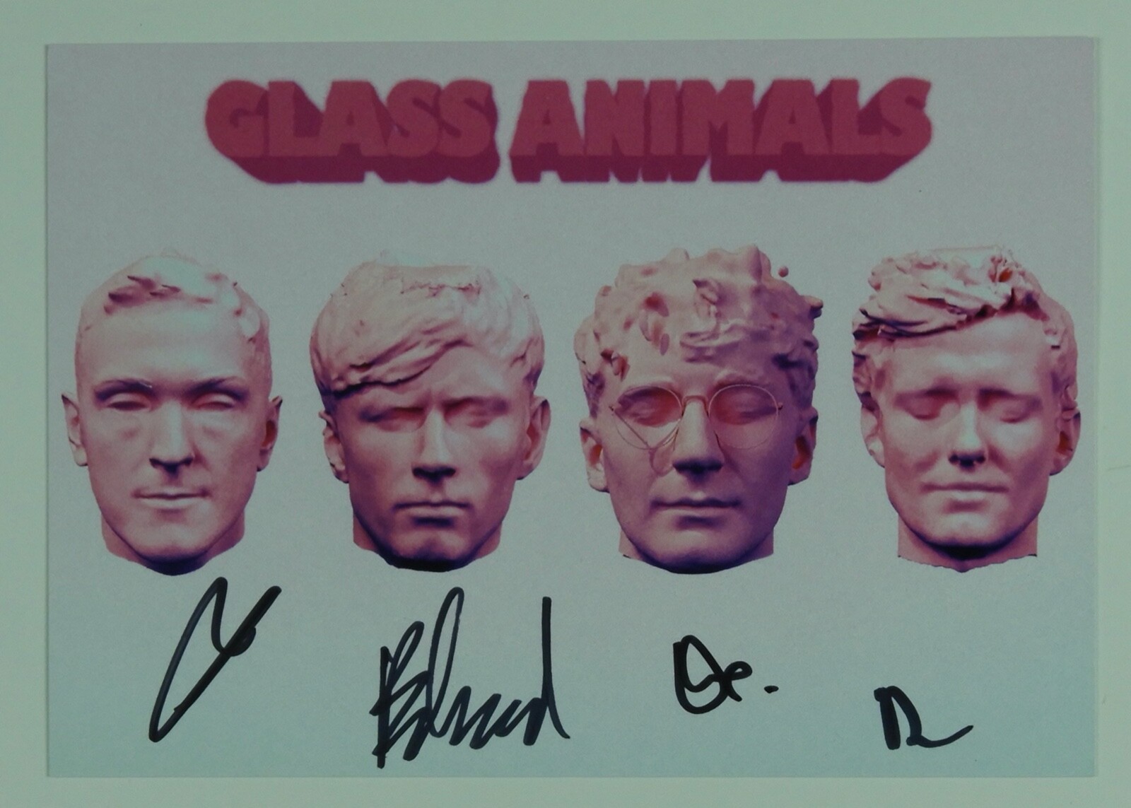 Glass Animals JSA Signed Autograph Dreamland Art Card Vinyl Fully Signed
