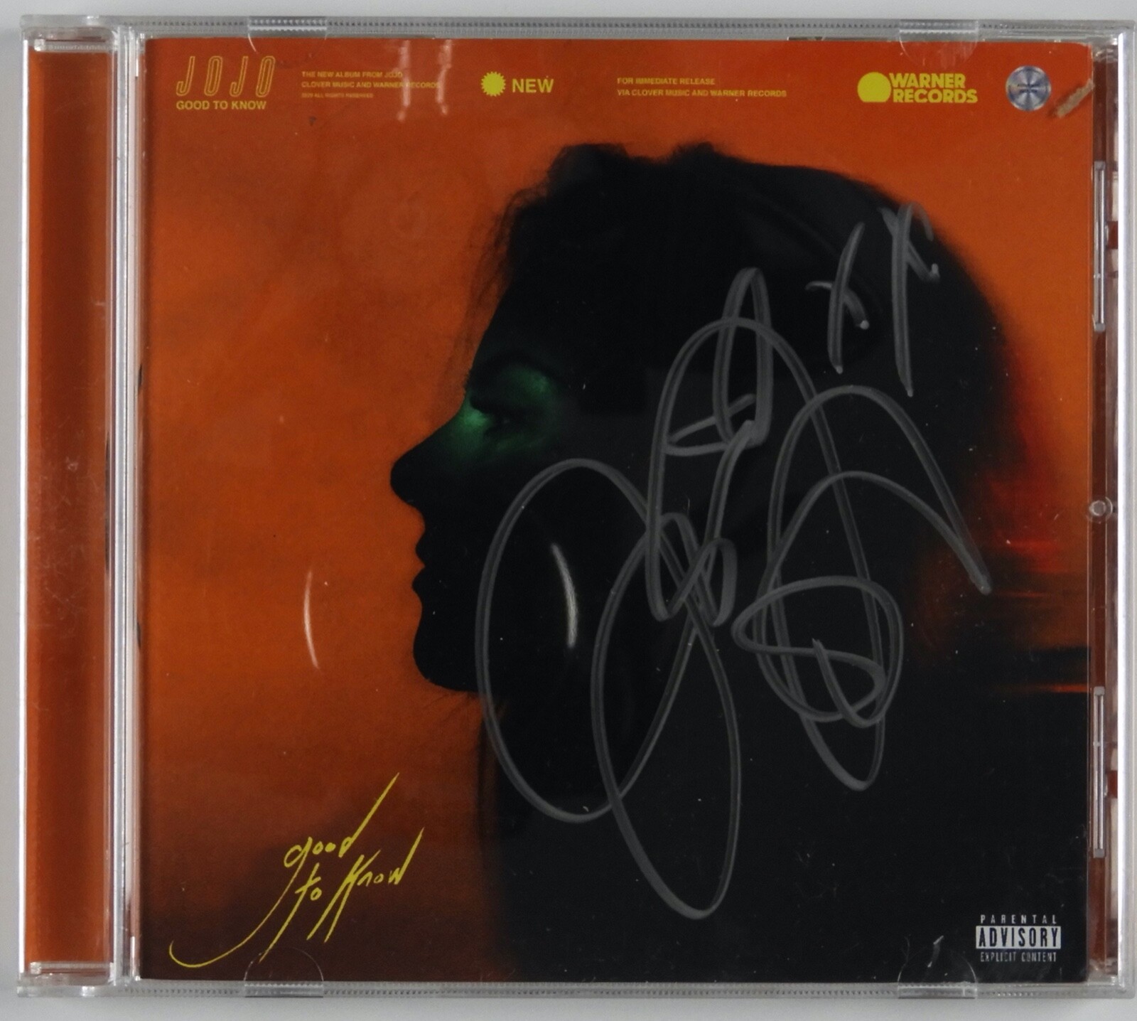JoJo Signed Autograph Nowhere Good To Know CD Booklet Still Sealed
