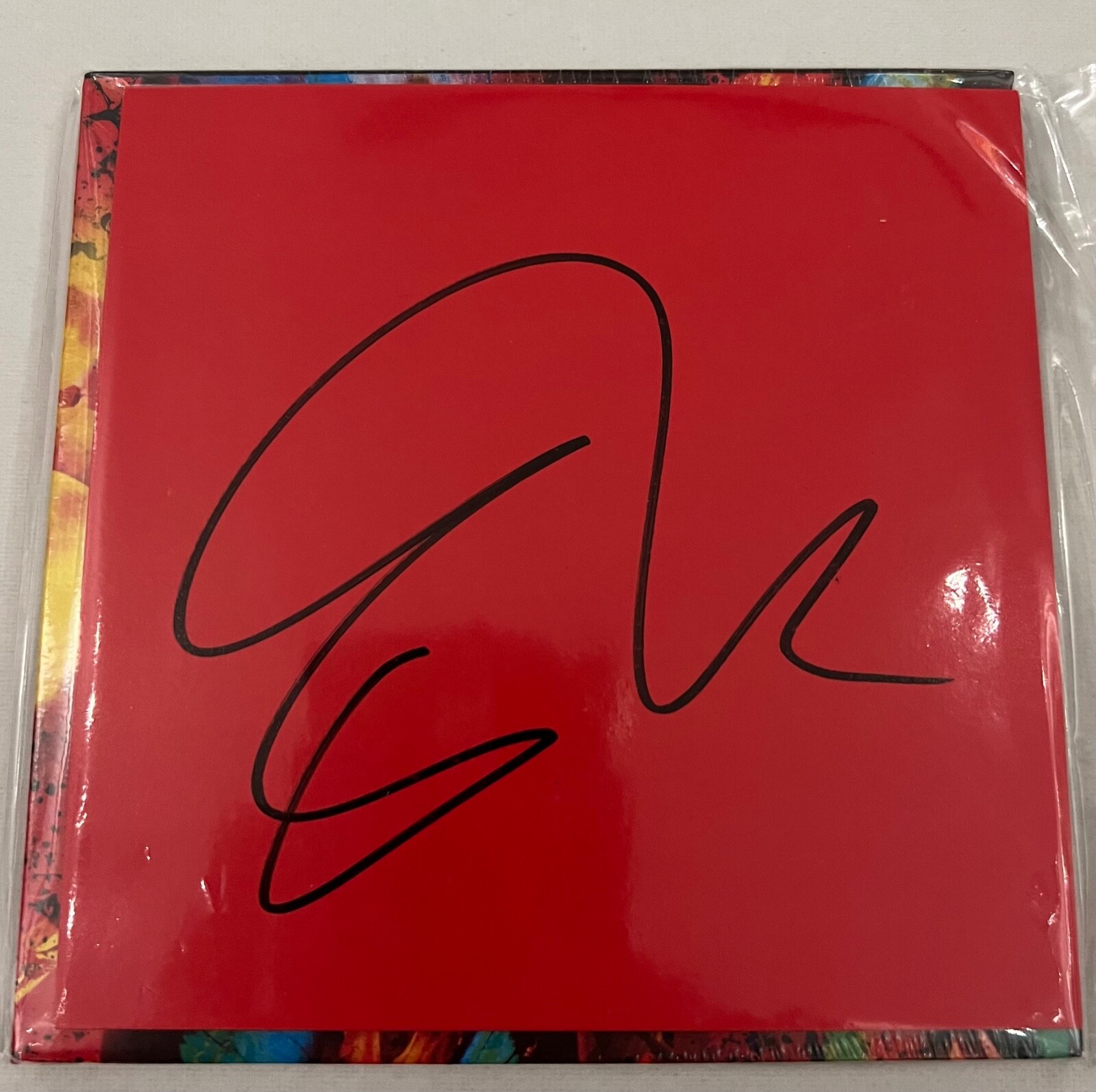 Ed Sheeran Signed Autograph = FULL CD Red Card Still Sealed
