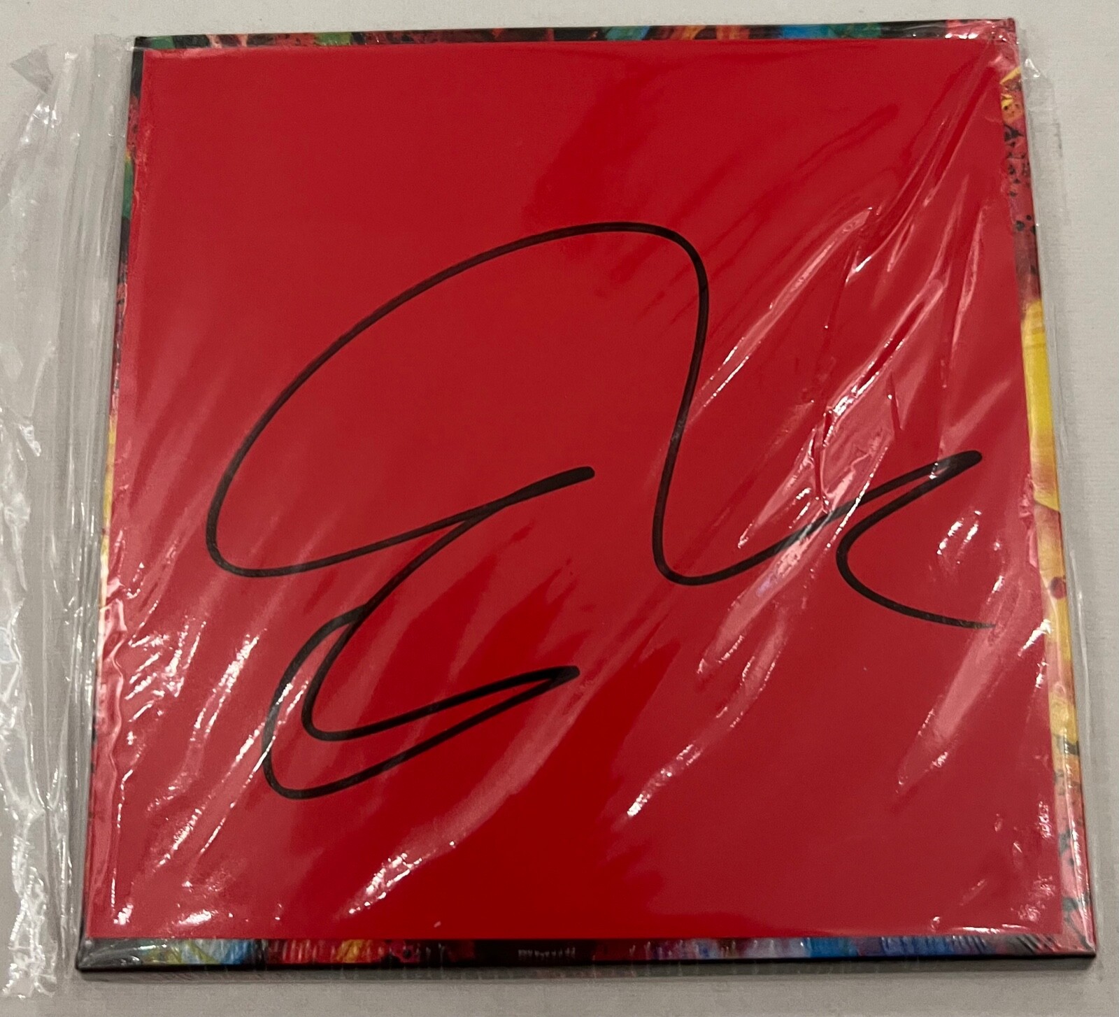 Ed Sheeran Signed Autograph = FULL CD Red Card Still Sealed
