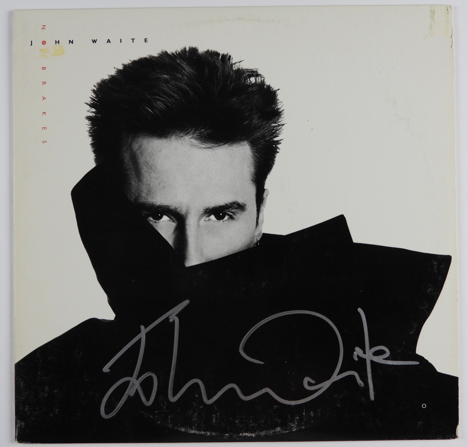 John Waite Autograph Signed Record Album Beckett No Brakes
