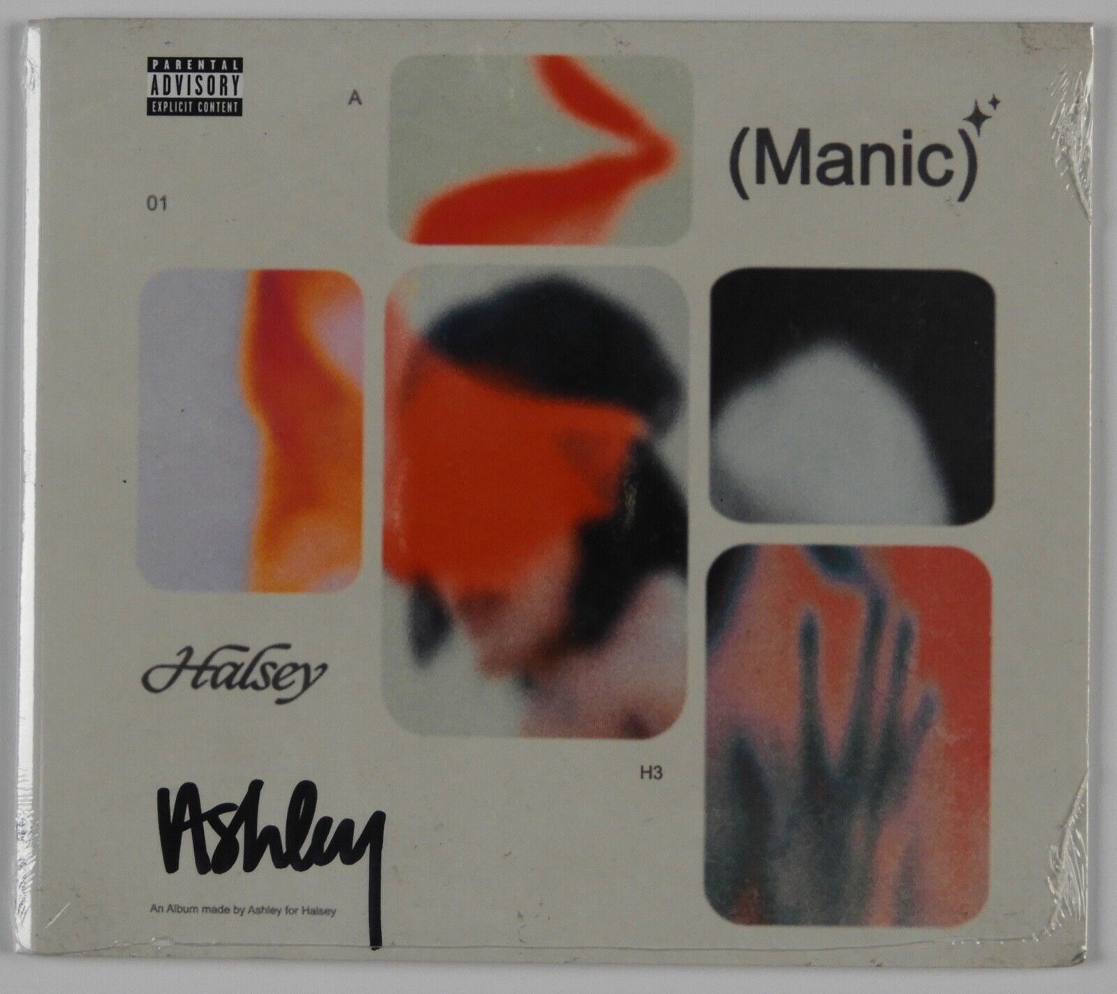 Halsey Manic Ashley Signed Autograph CD Sealed JSA guaranteed
