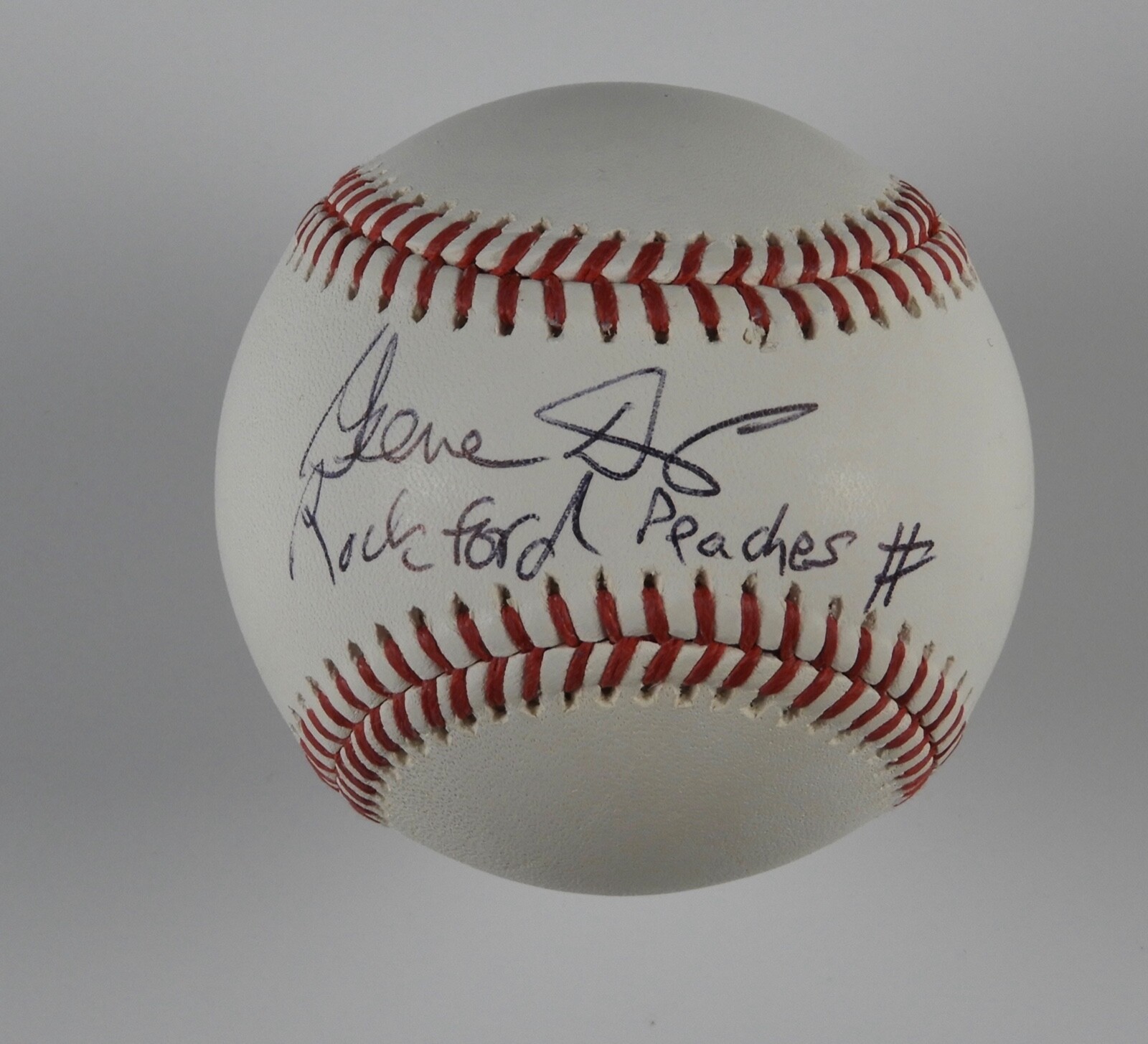 Geena Davis JSA Signed Autograph Baseball A League Of Their Own Rockford
