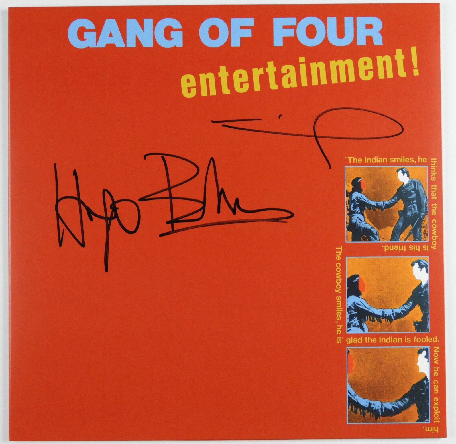 Gang Of Four JSA Signed Autograph Album Record Hugo Burnham Jon King
