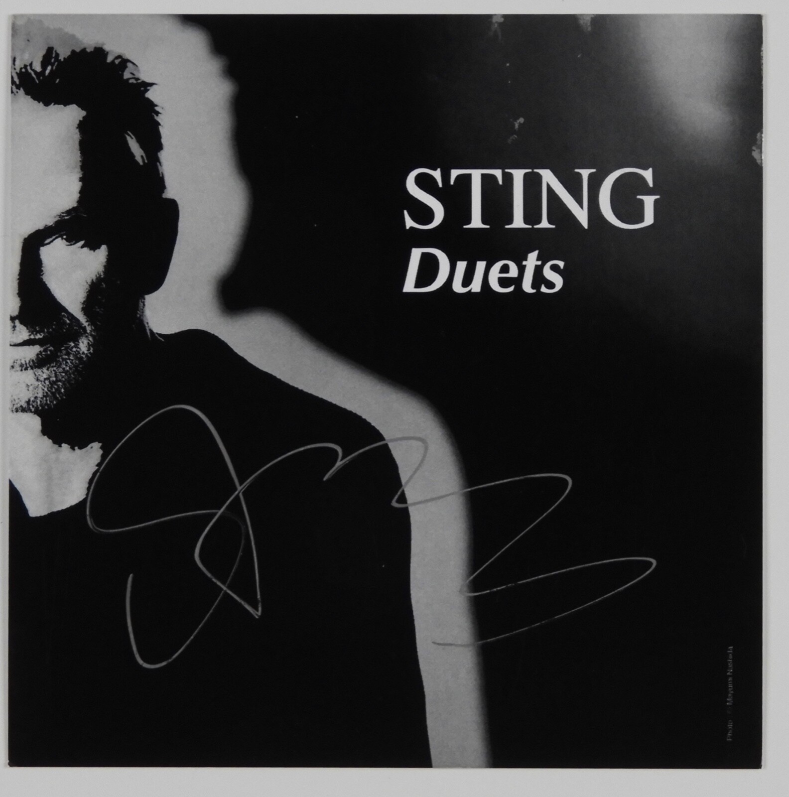 Sting The Police JSA Signed Autograph CD Insert Duets
