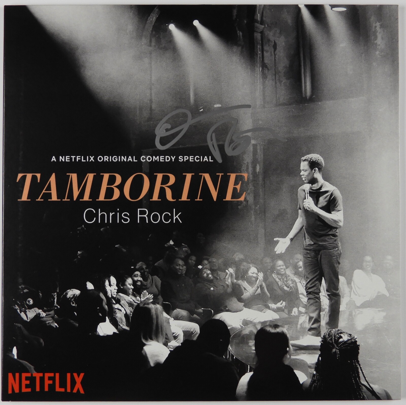 Chris Rock JSA Signed Autograph Record Album Vinyl LP Tamborine
