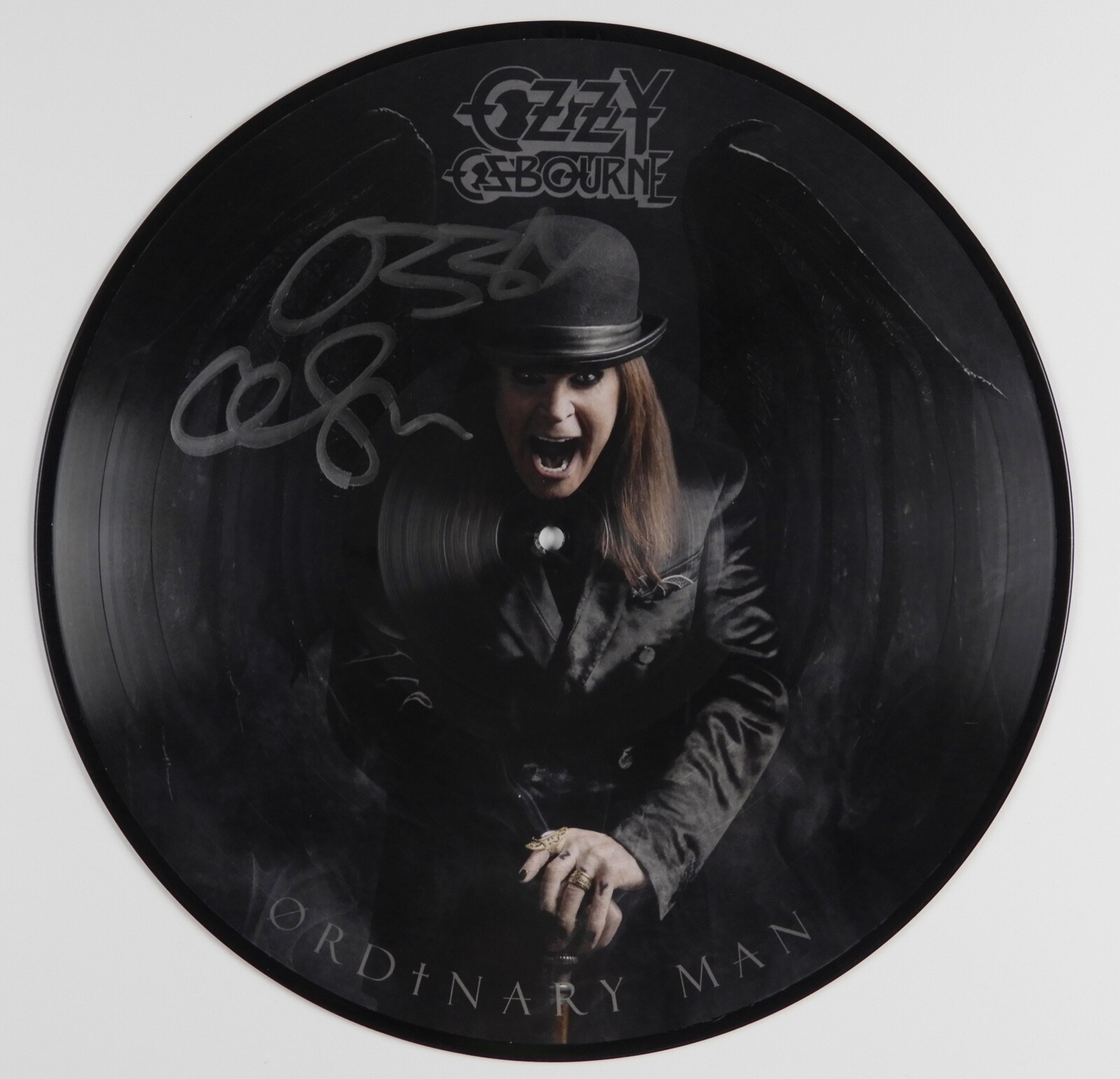 Ozzy Osbourne Signed JSA Autograph Album Picture Disc Ordinary Man
