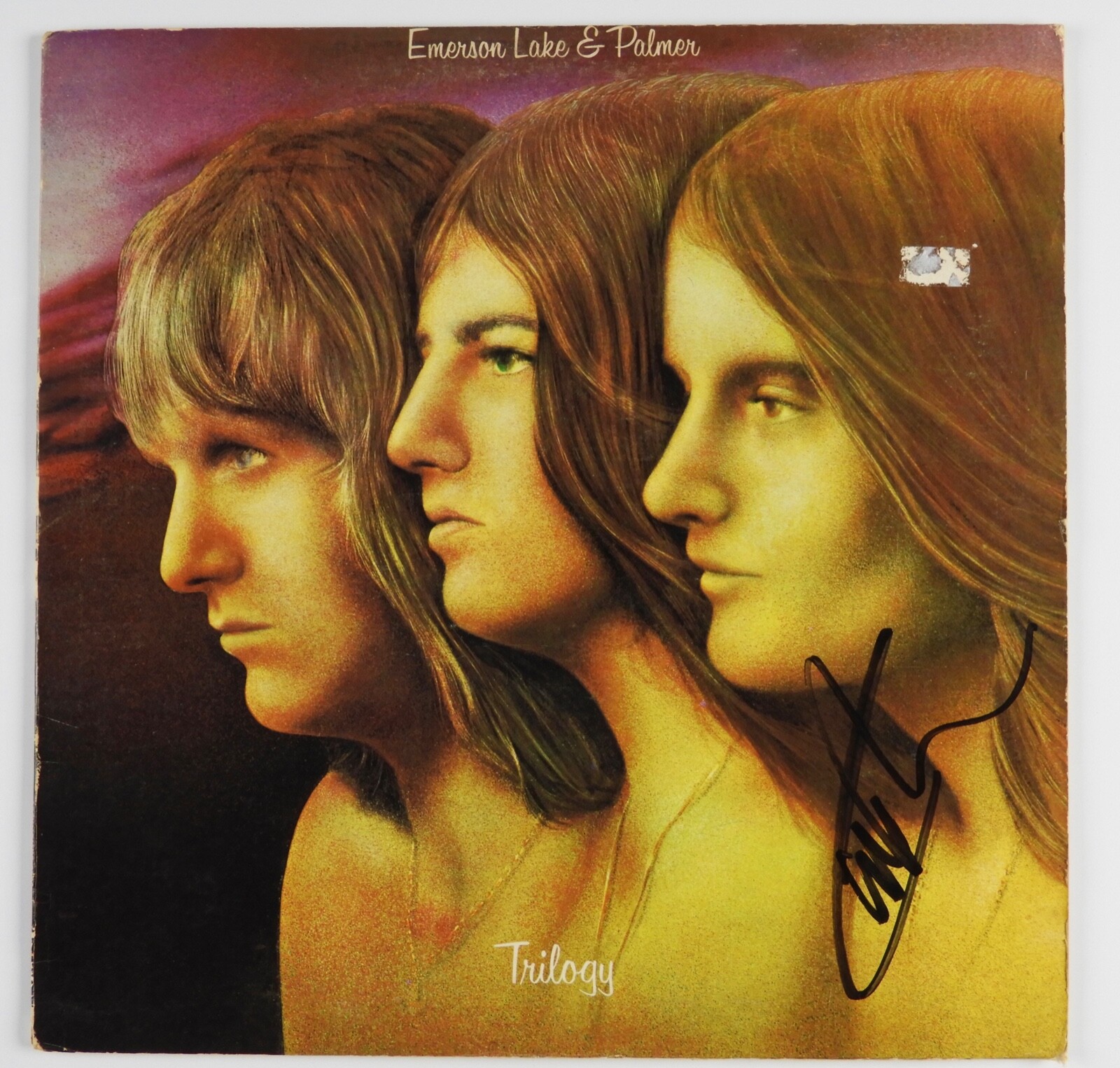 Emerson Lake Palmer Carl Signed JSA Autograph Album Record Vinyl
