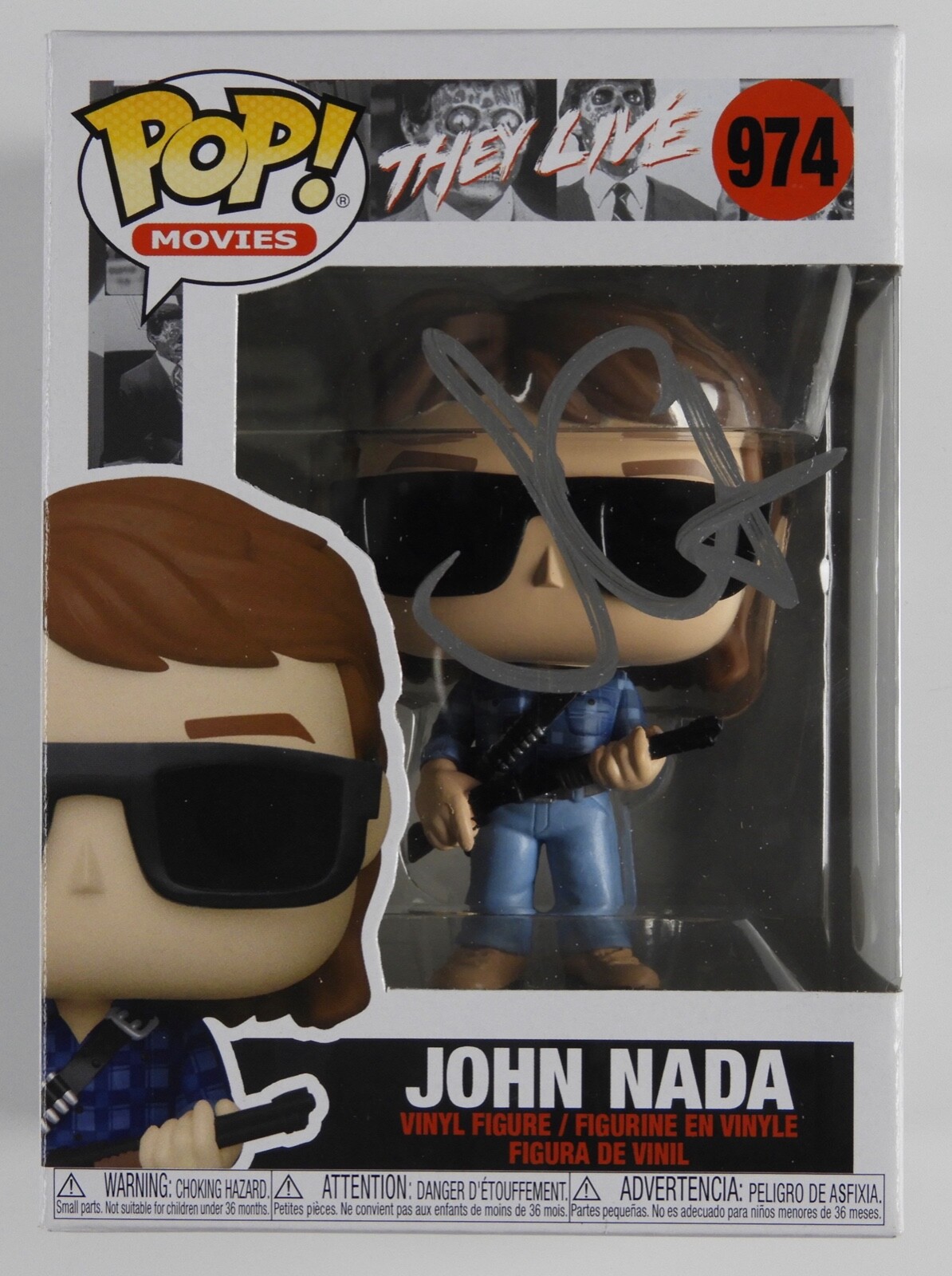 John Carpenter Signed Autograph Funko Pop 974 They Live John Nada
