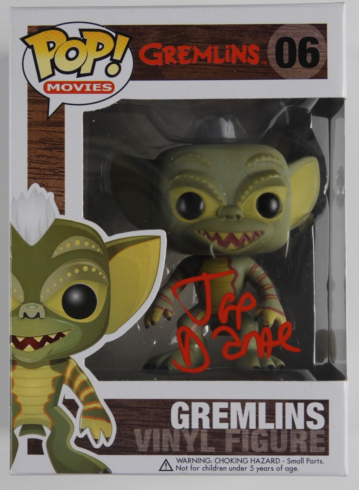 Joe Dante Gremlins Signed Autograph Funko Pop Movies 06 Director
