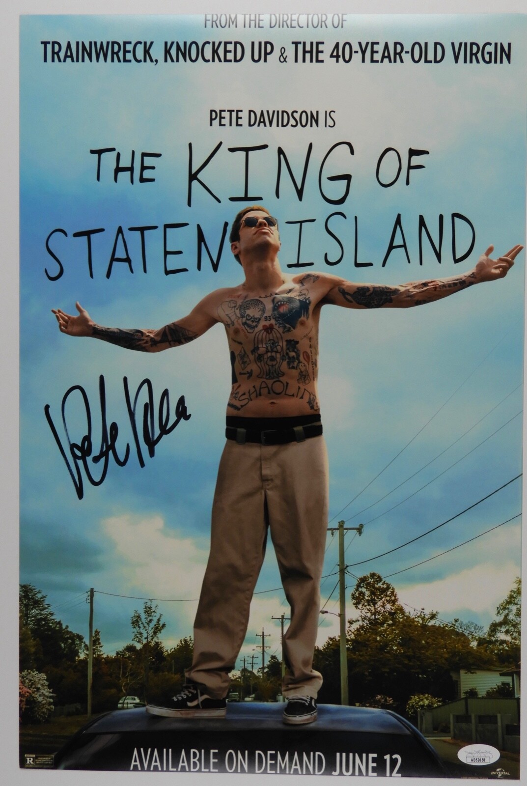 Pete Davidson Signed JSA Autograph The King Of Staten Island 18