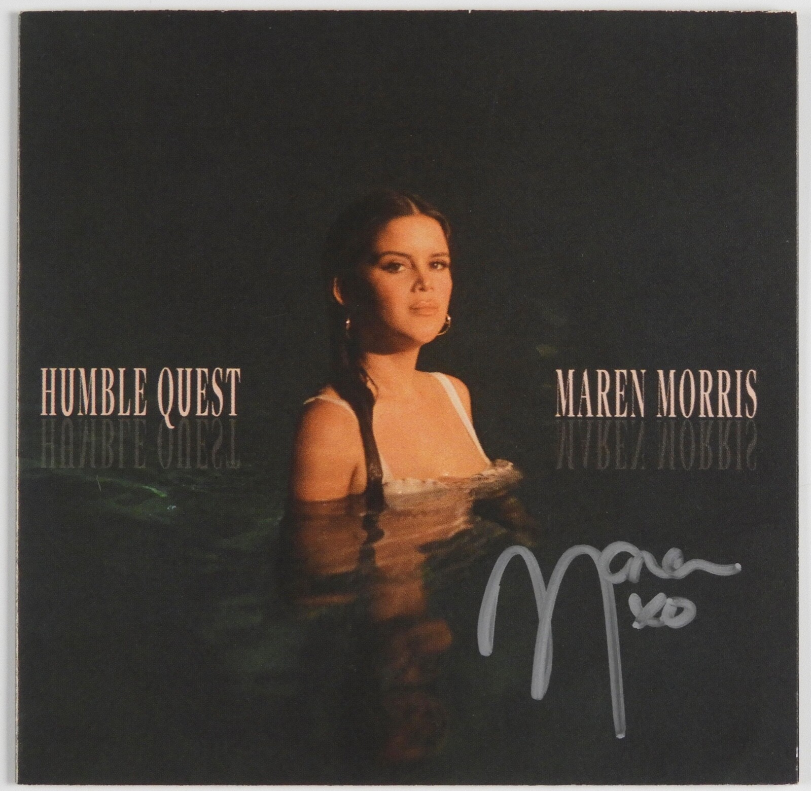 Maren Morris JSA COA signed autograph CD booklet Full CD Humble Quest
