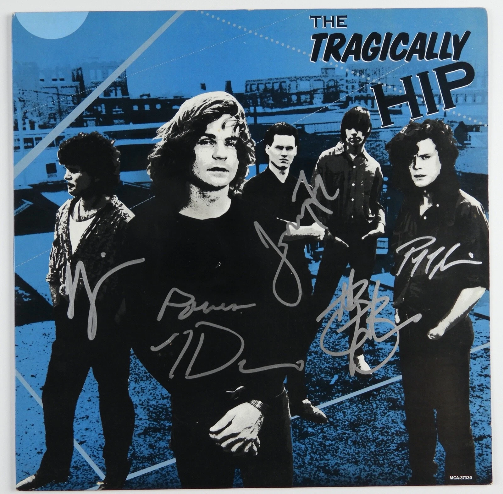 The Tragically Hip JSA Signed Autograph Gord Downie Fully Record Album REAL
