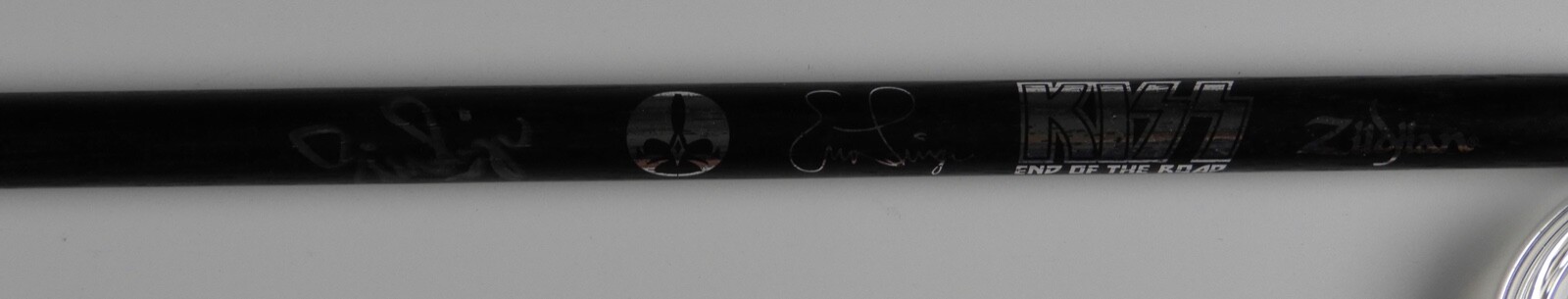 Eric Singer KISS JSA Autograph Signed Drumstick Drum Stick End Of The Road
