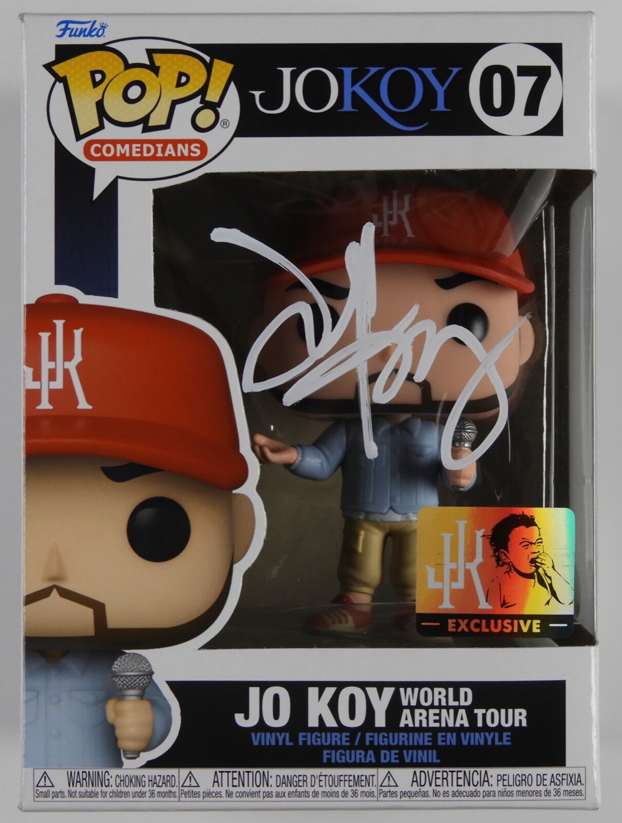 Jo Koy JSA Autographed Signed World Arena Tour Exclusive Funko Pop #07
