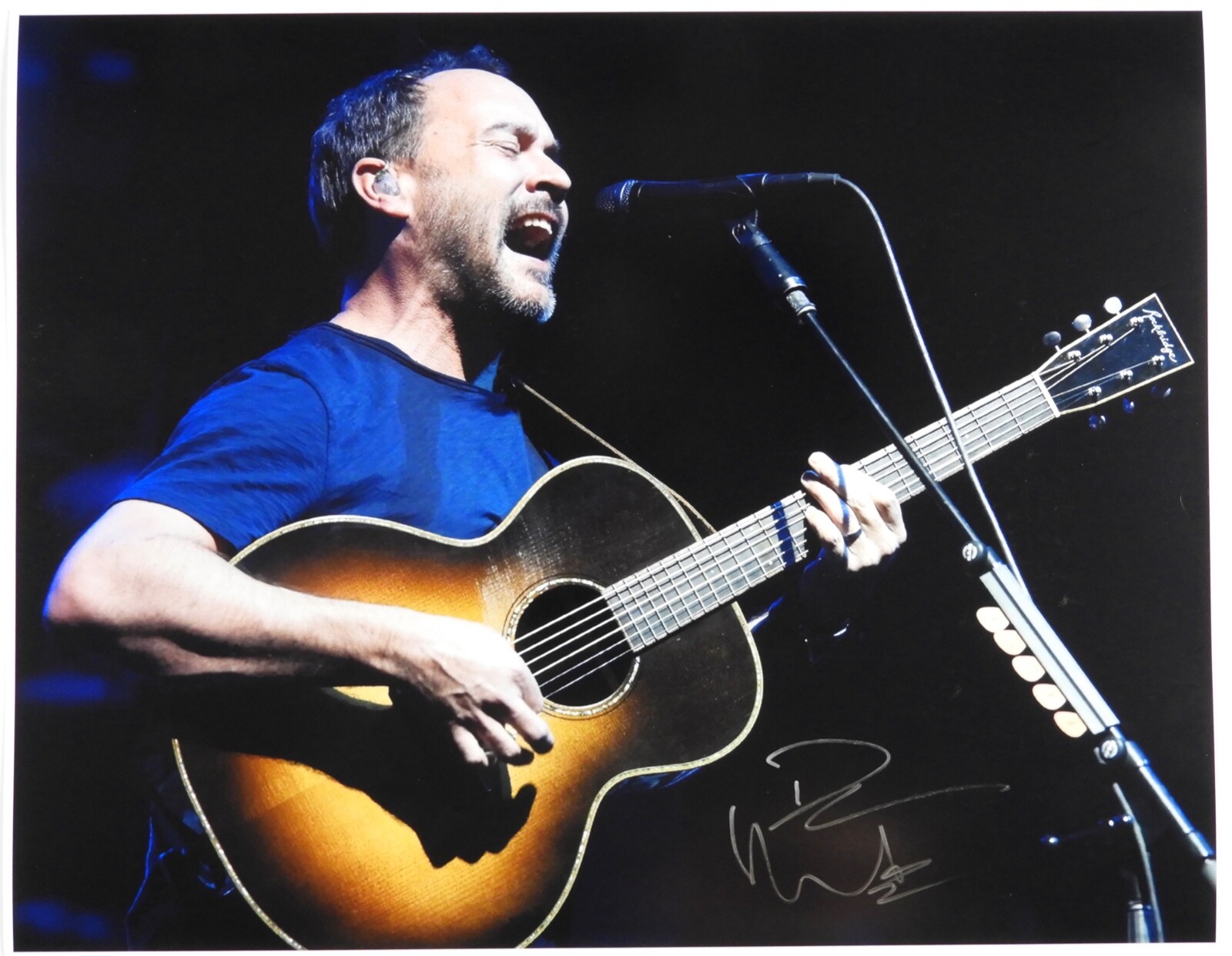 Dave Matthews Band JSA Autograph Signed 11 x 14 photo
