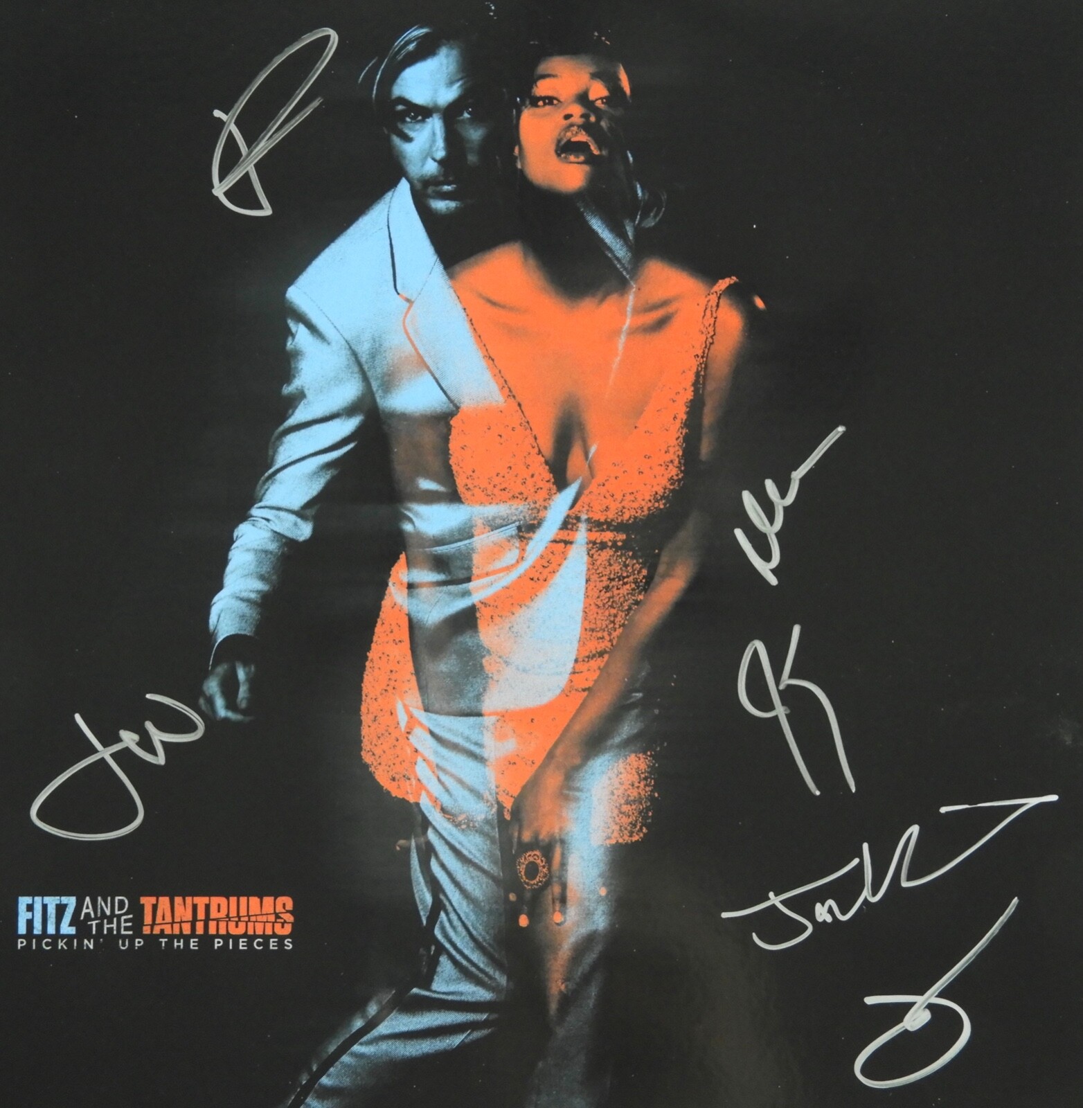 Fitz And The Tantrums JSA Fully Signed Autograph Album Colored Vinyl
