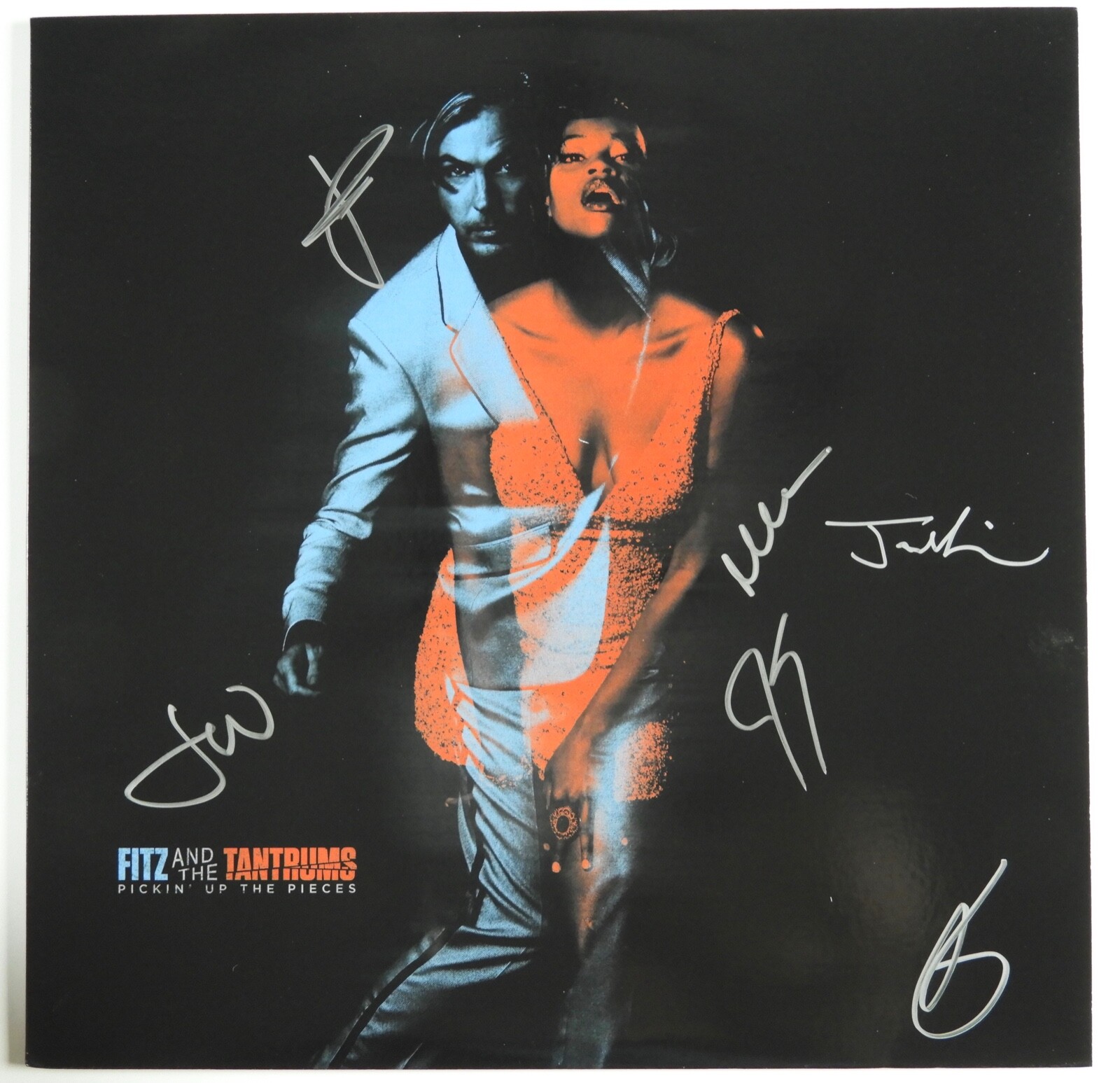 Fitz And The Tantrums JSA Fully Signed Autograph Album Colored Vinyl
