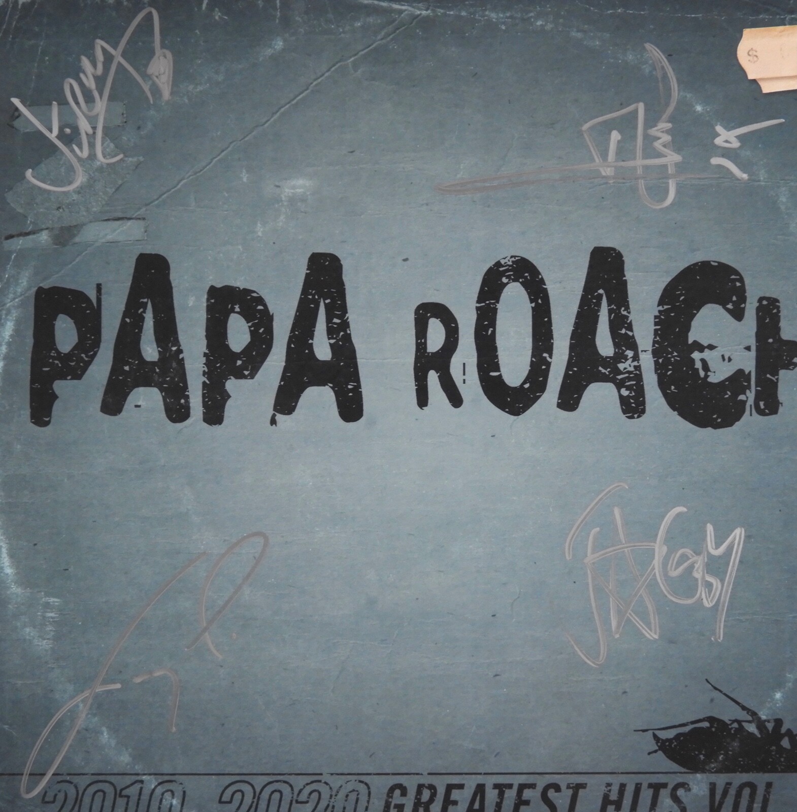Papa Roach JSA Autograph Fully Signed Album Vinyl Record Greatest Hits

