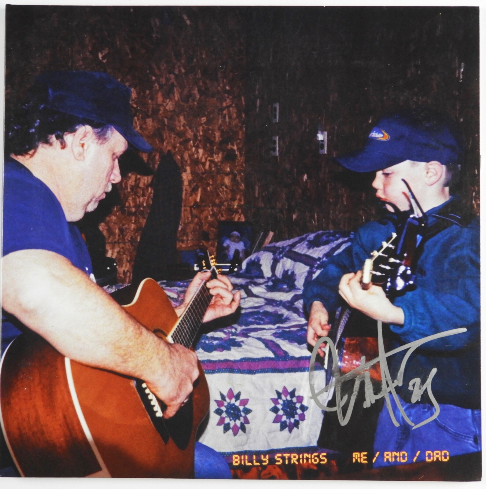 Billy Strings JSA Signed Autograph Album Vinyl Me and Dad
