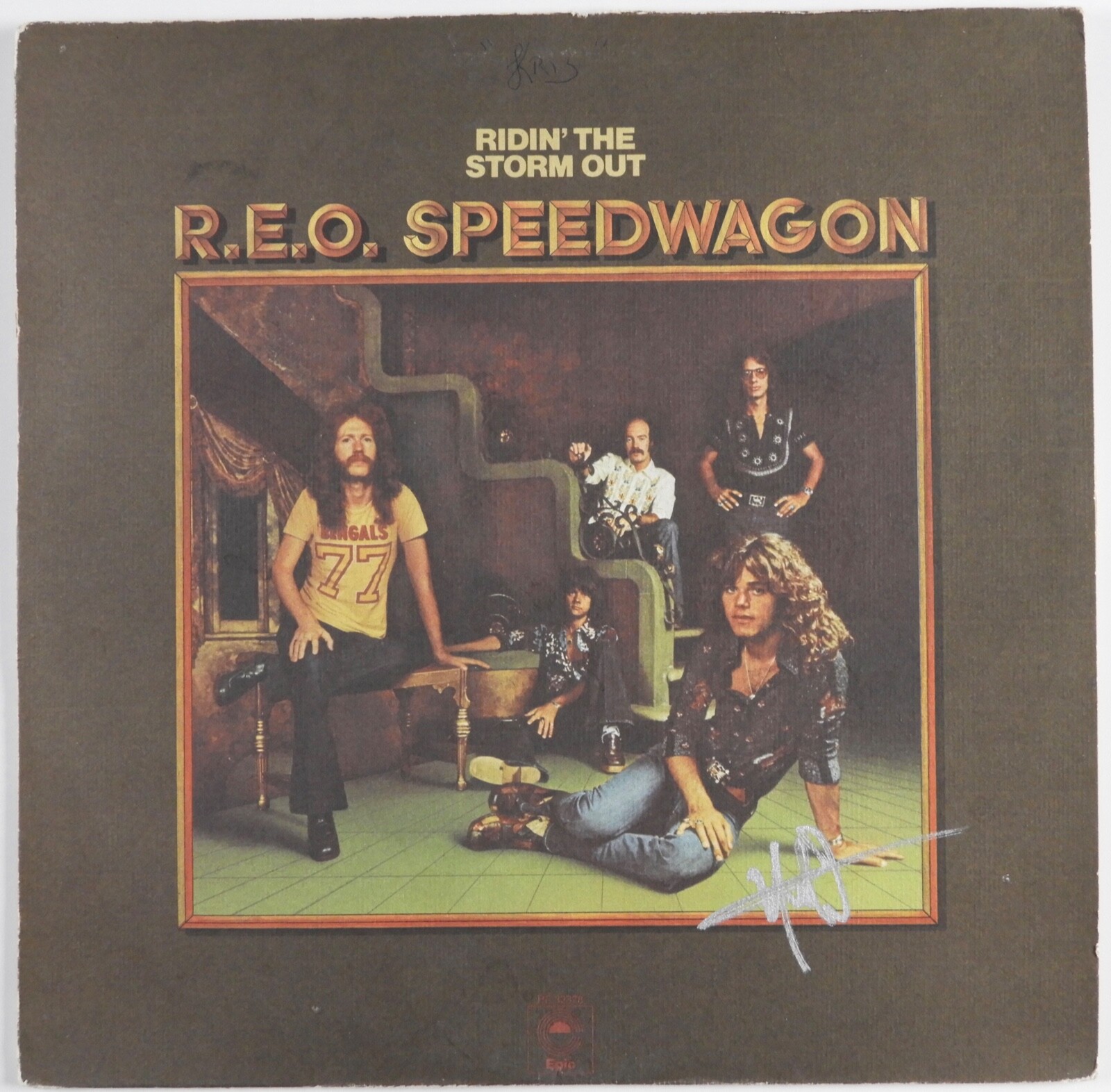 REO Speedwagon Neal Doughty JSA Signed Autograph Record Album Vinyl
