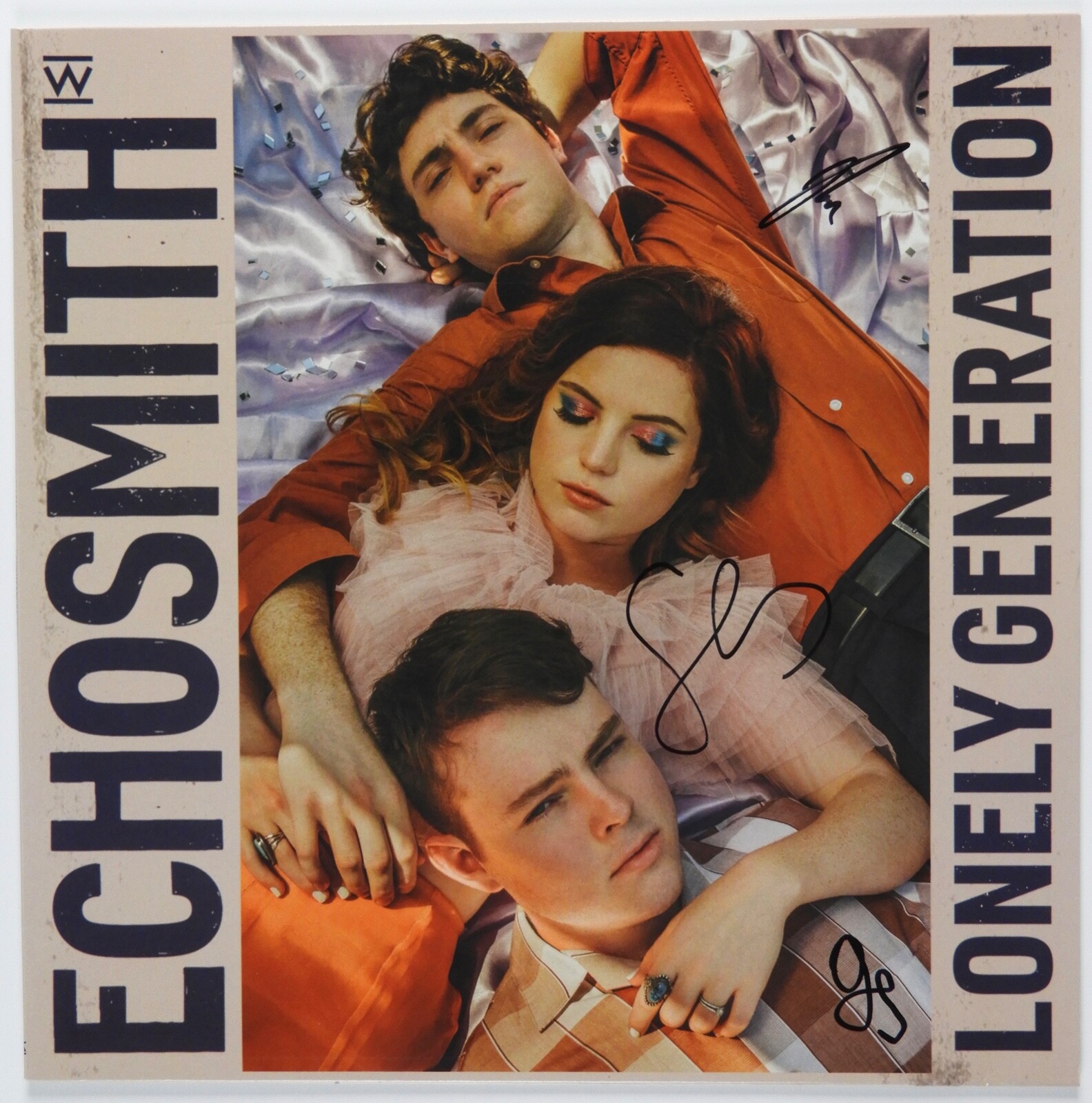 Echosmith JSA Signed Autograph Album Vinyl Record Lonely Generation

