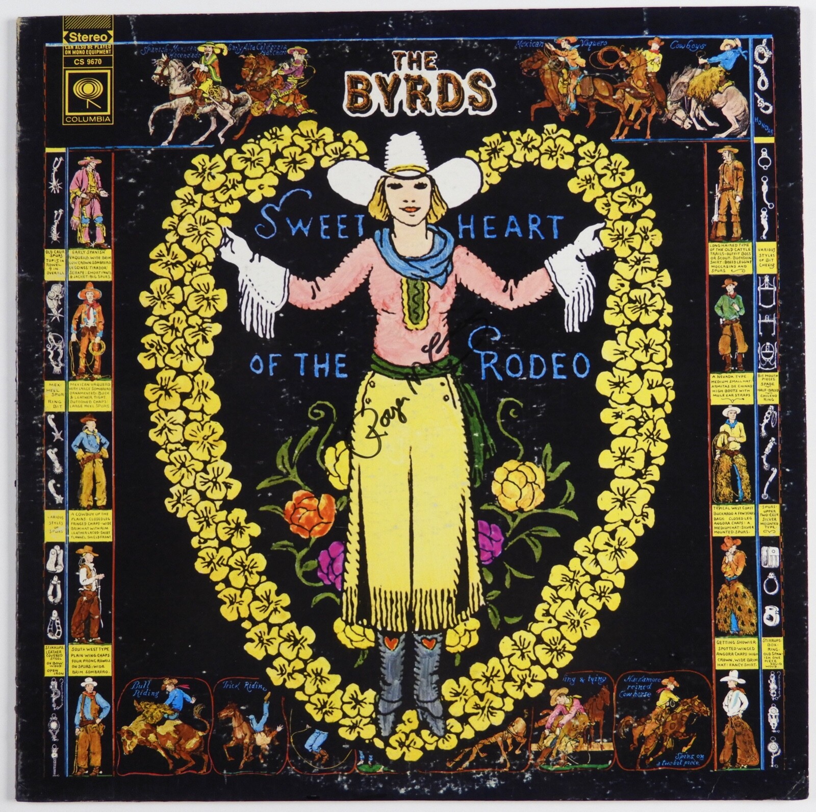 The Bryds Roger McGuinn JSA Signed Autograph Album Vinyl Record Sweetheart
