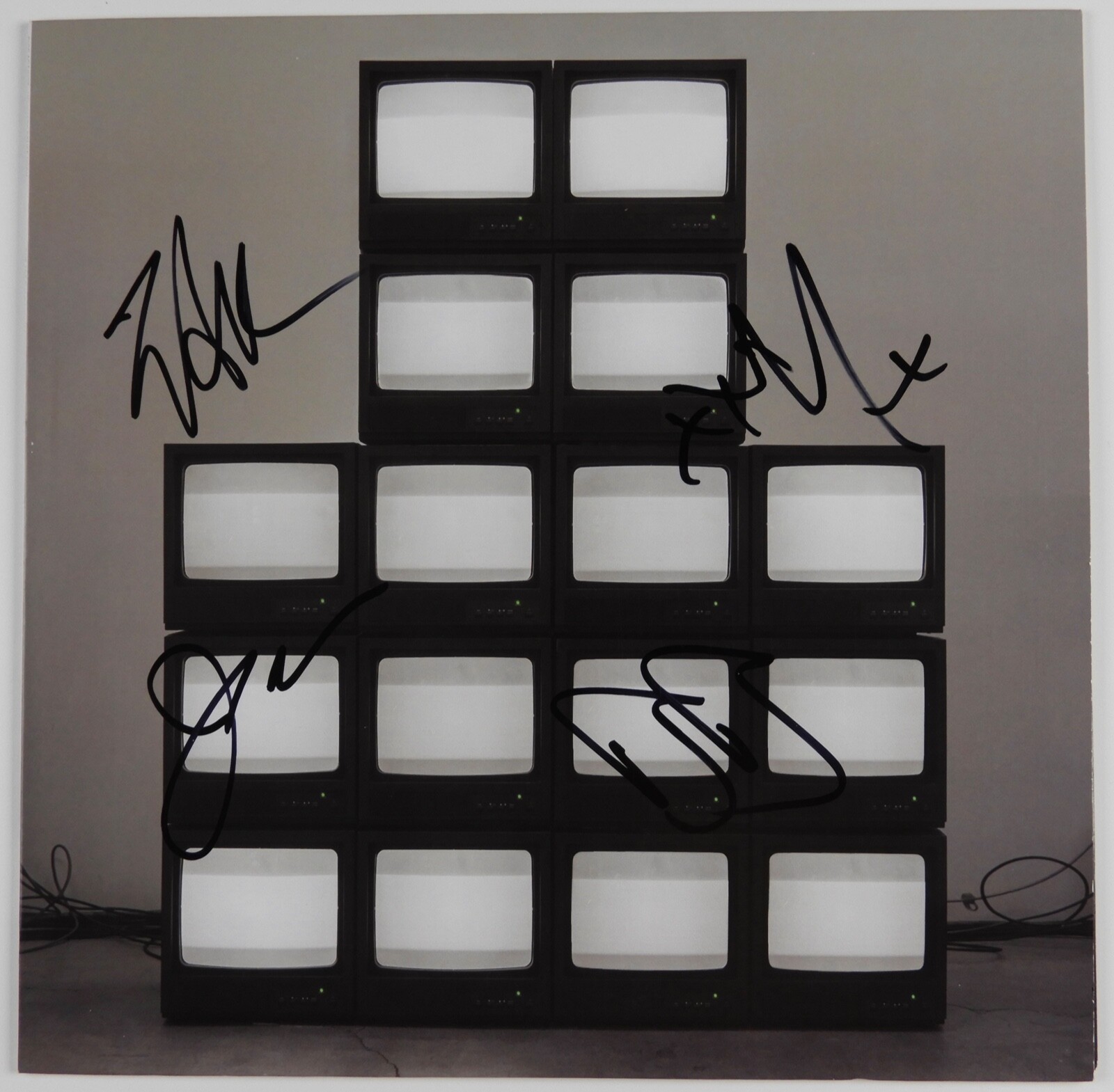 Rise Against JSA Signed Autograph Album Record Vinyl Nowhere Generation
