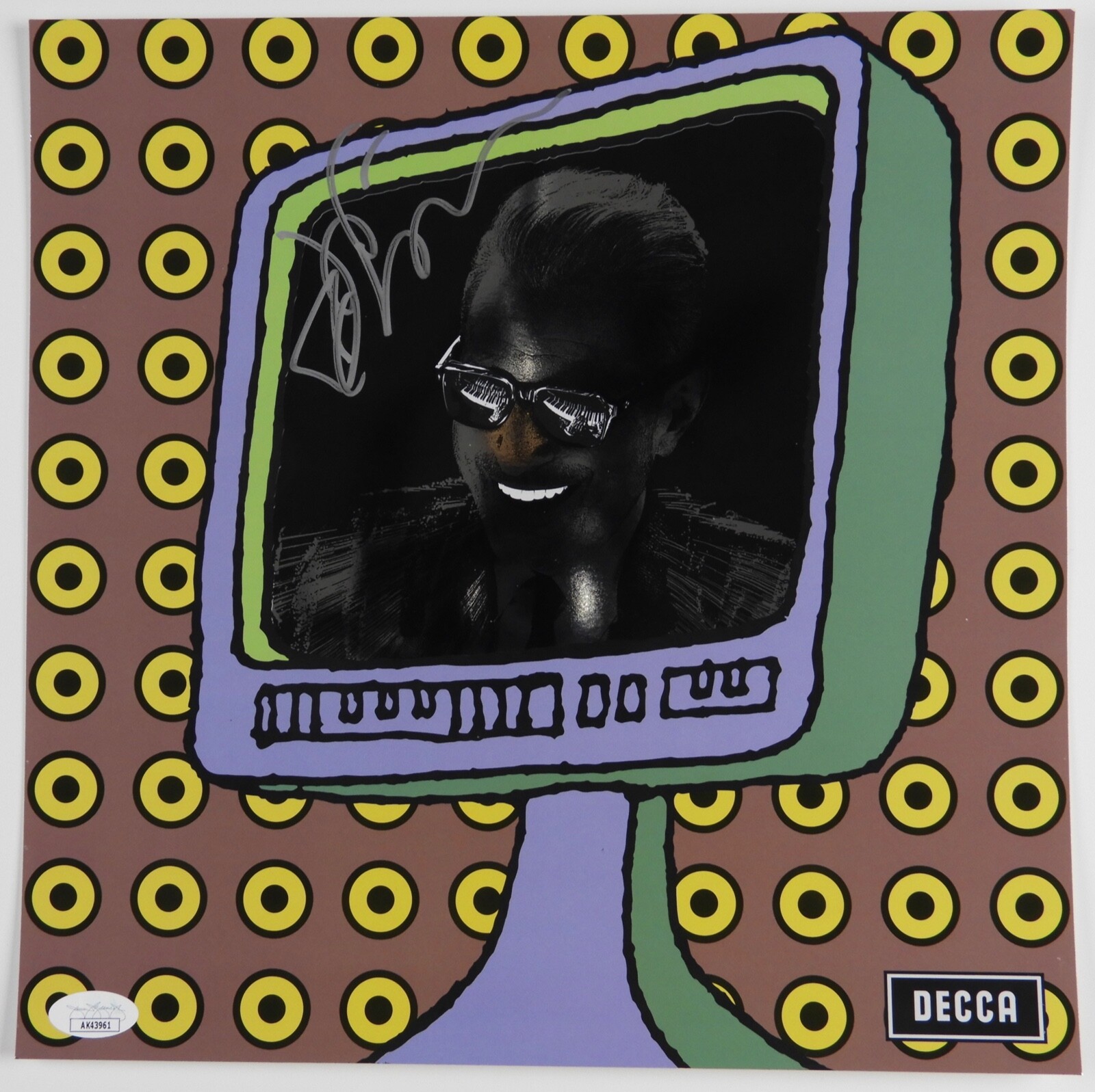 Jeff Goldblum JSA Signed Autograph Album Vinyl Record Insert
