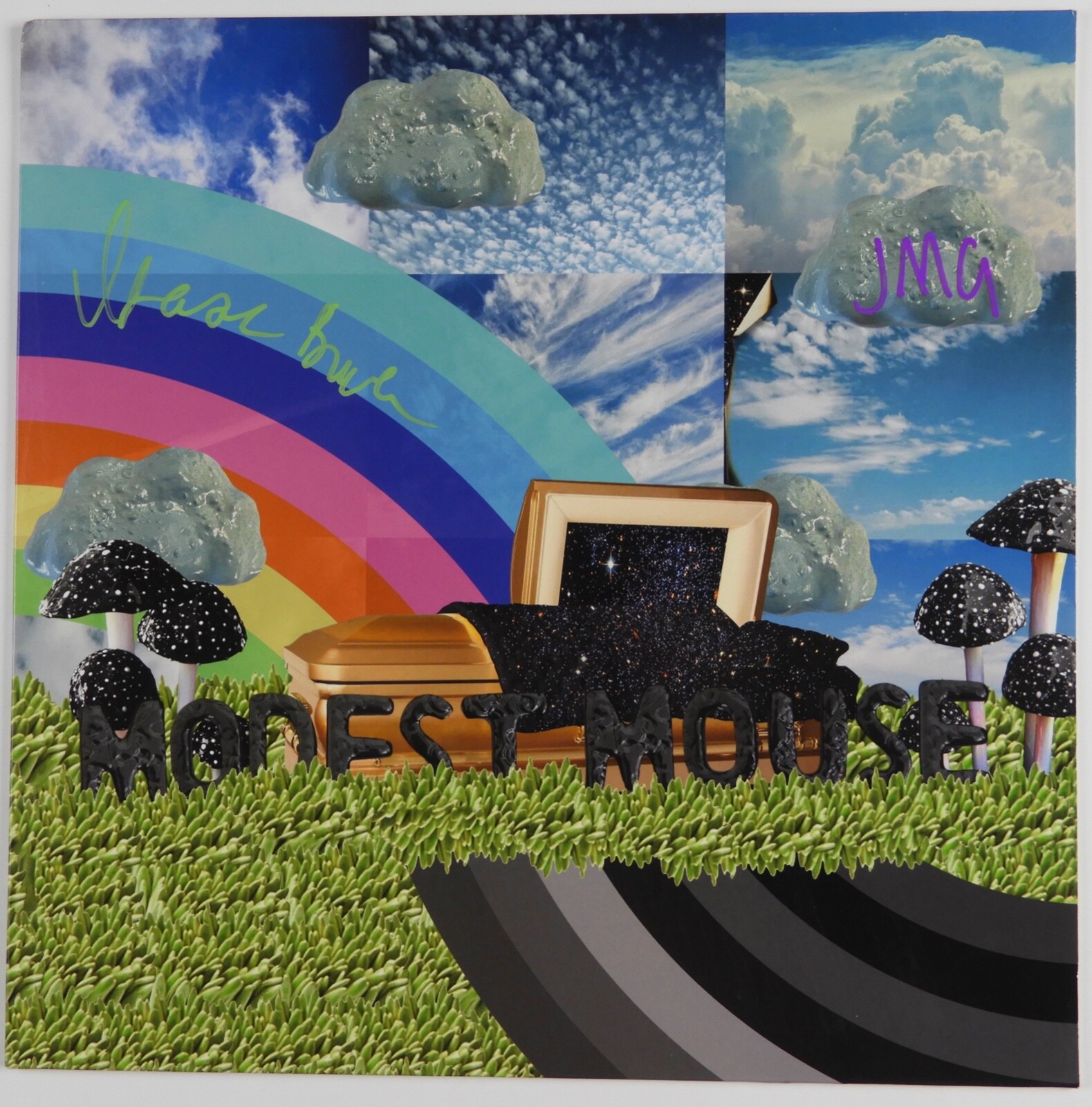 Modest Mouse JSA Signed Autograph Album Record The Golden Casket
