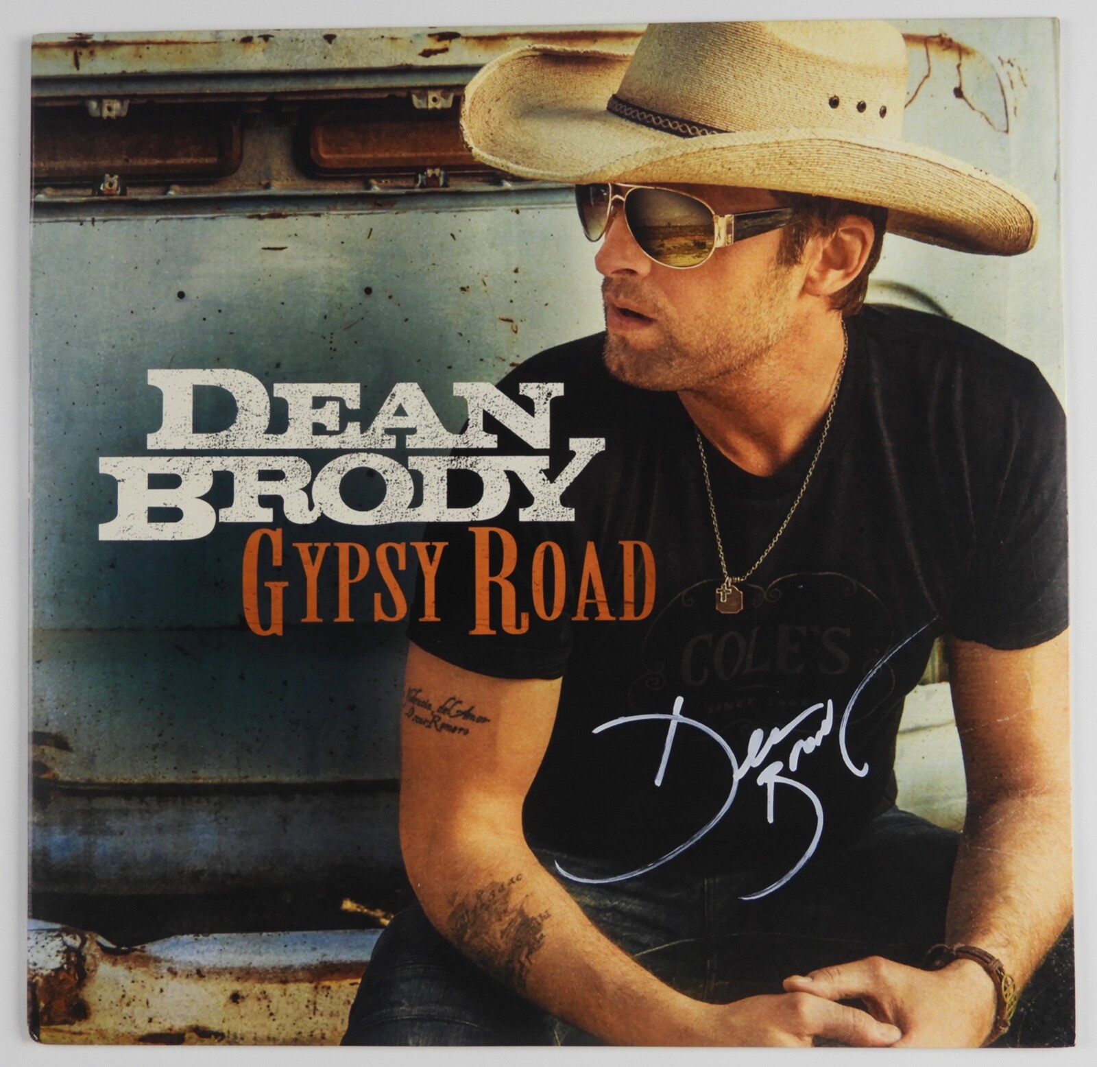 Dean Brody JSA Signed Autograph Album Record LP Gypsy Road
