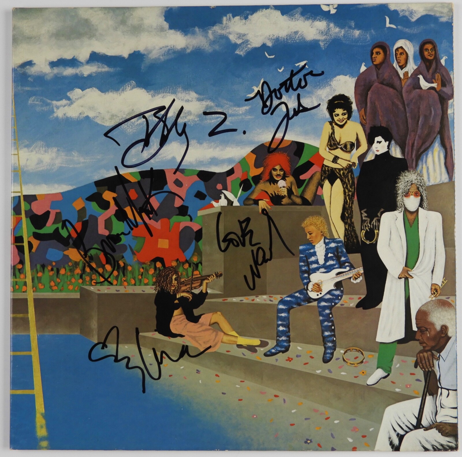 Prince and the Revolution Signed JSA Autograph Album Record Wendy and Lisa

