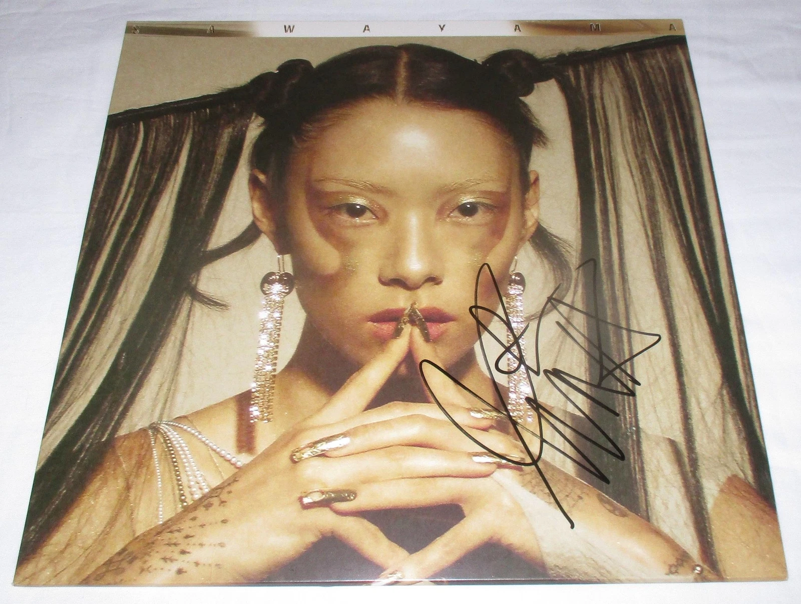 RINA SAWAYAMA SIGNED VINYL RECORD SAWAYAMA JSA
