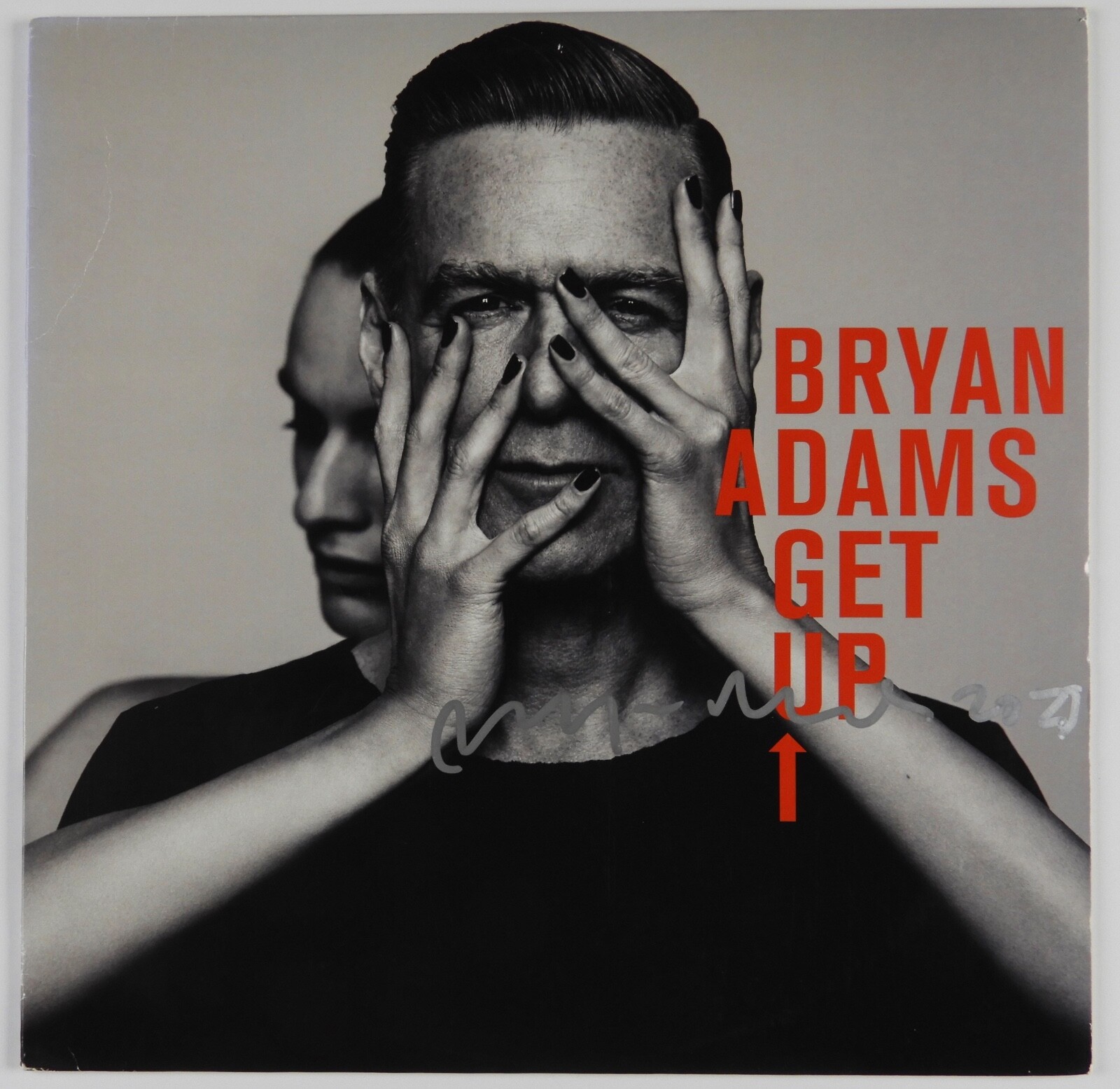 Bryan Adams JSA Signed Autograph Album Record Vinyl Get Up
