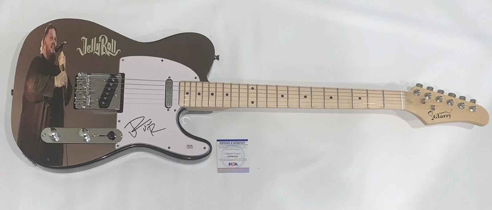 JELLY ROLL SIGNED CUSTOM ELECTRIC GUITAR SON OF A SINNER PSA COA
